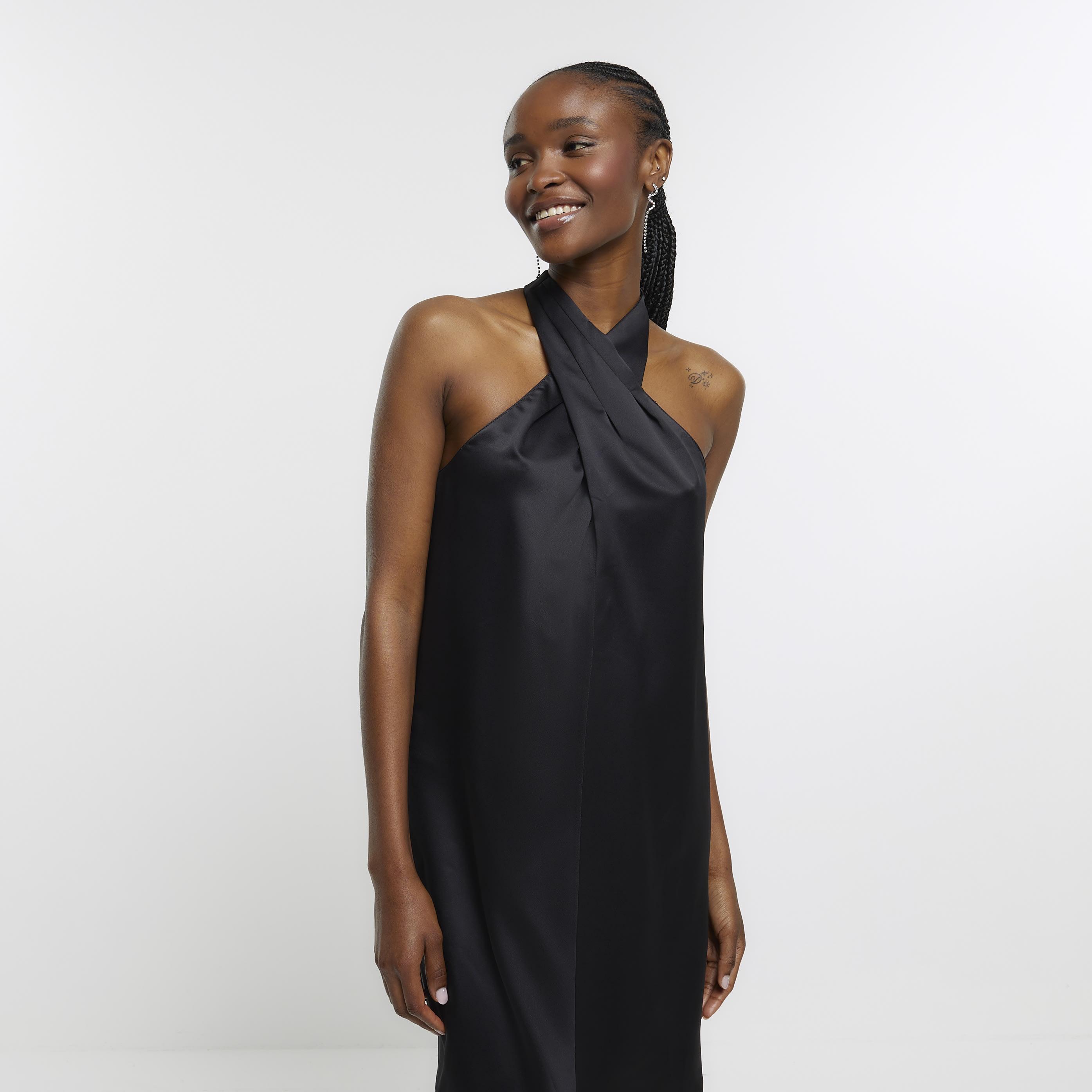 Halter neck clearance slip