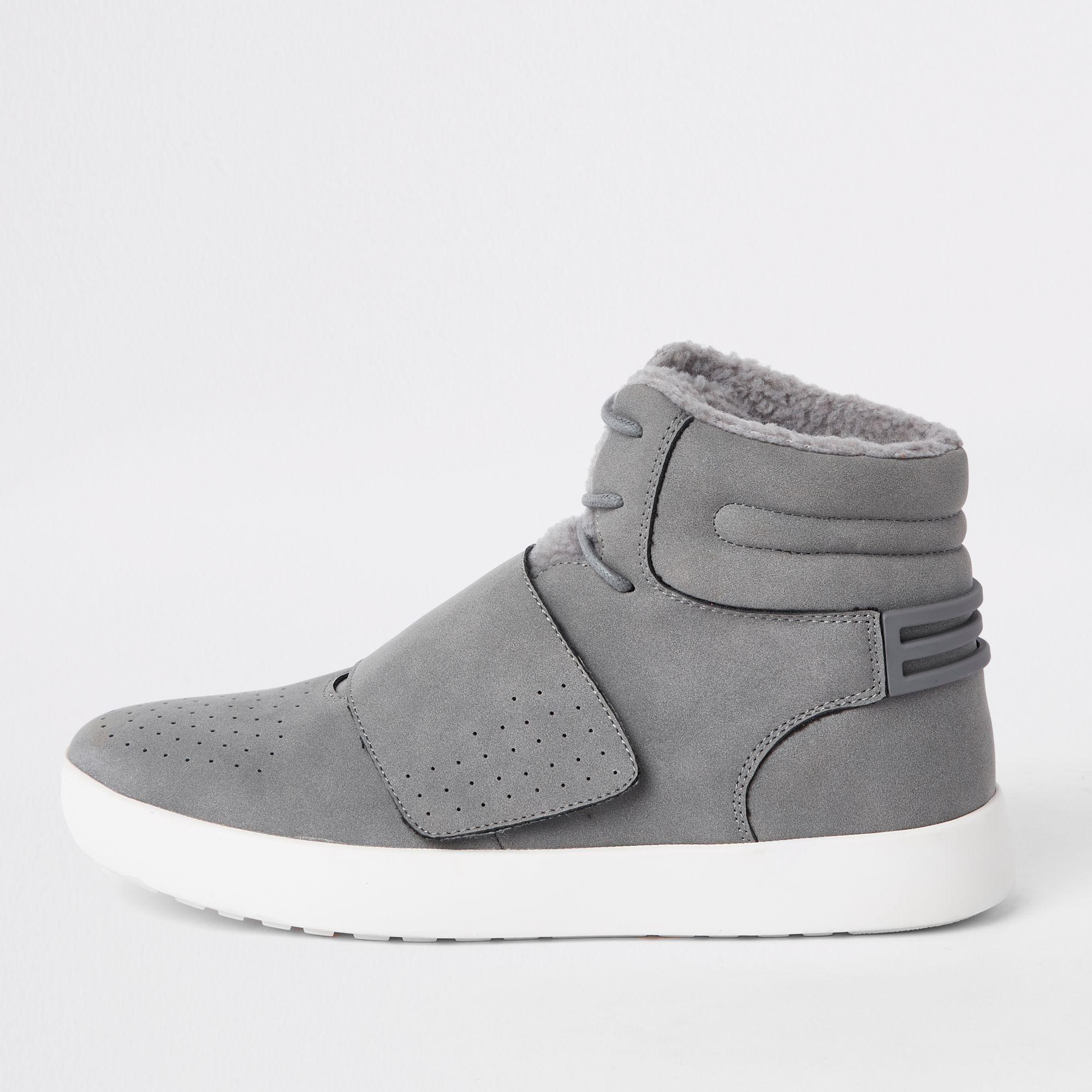 river island high top trainers