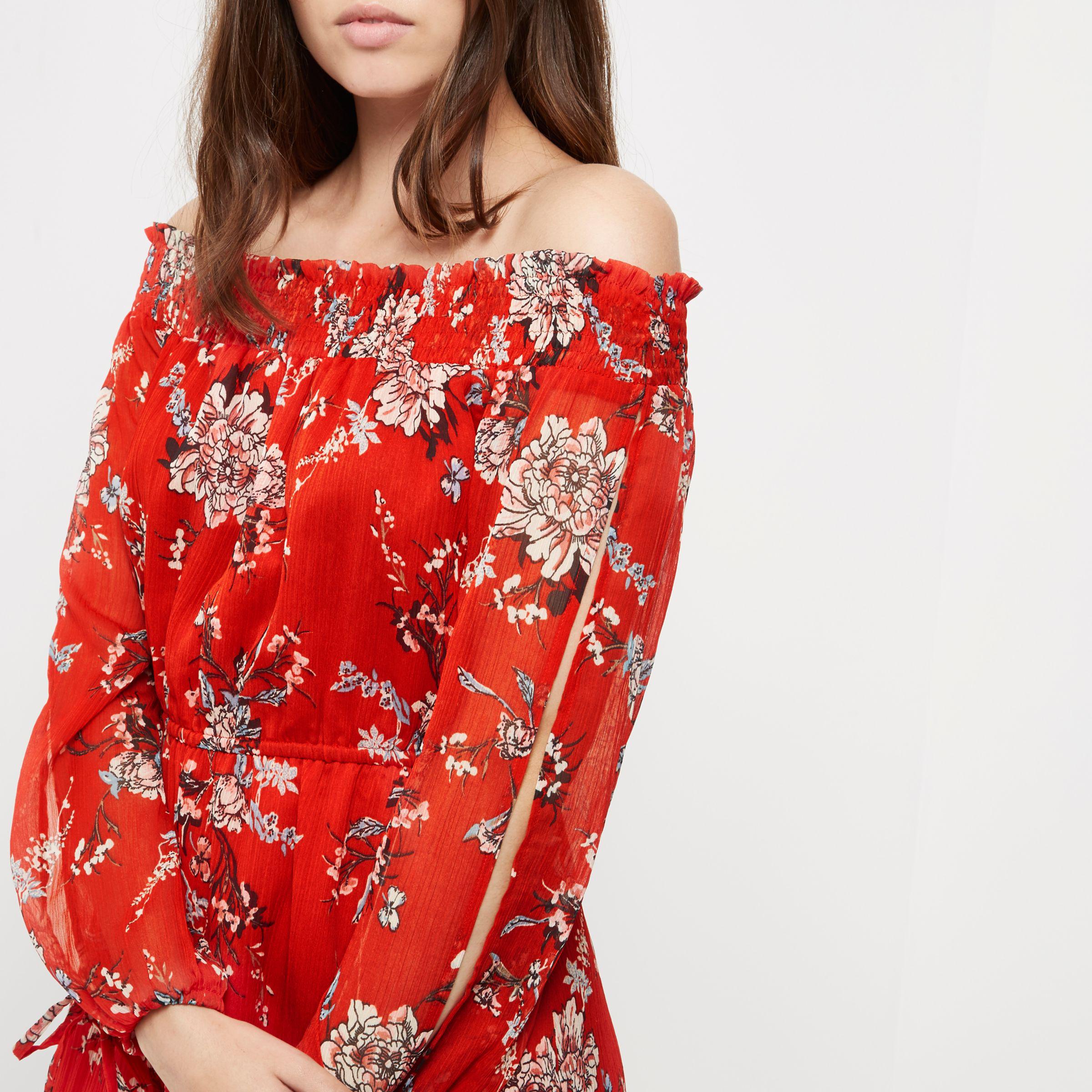 petite red maxi dress