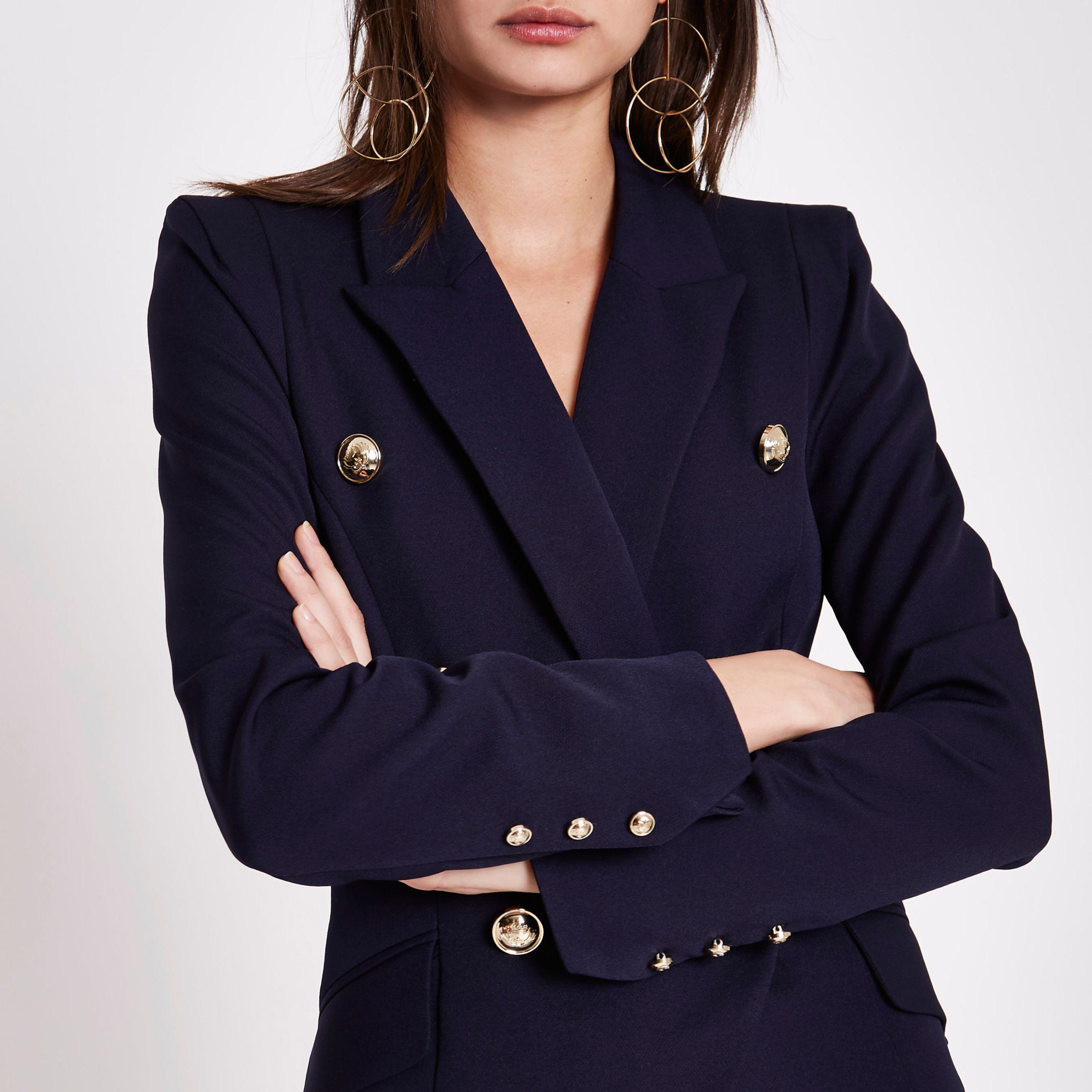 navy river island coat