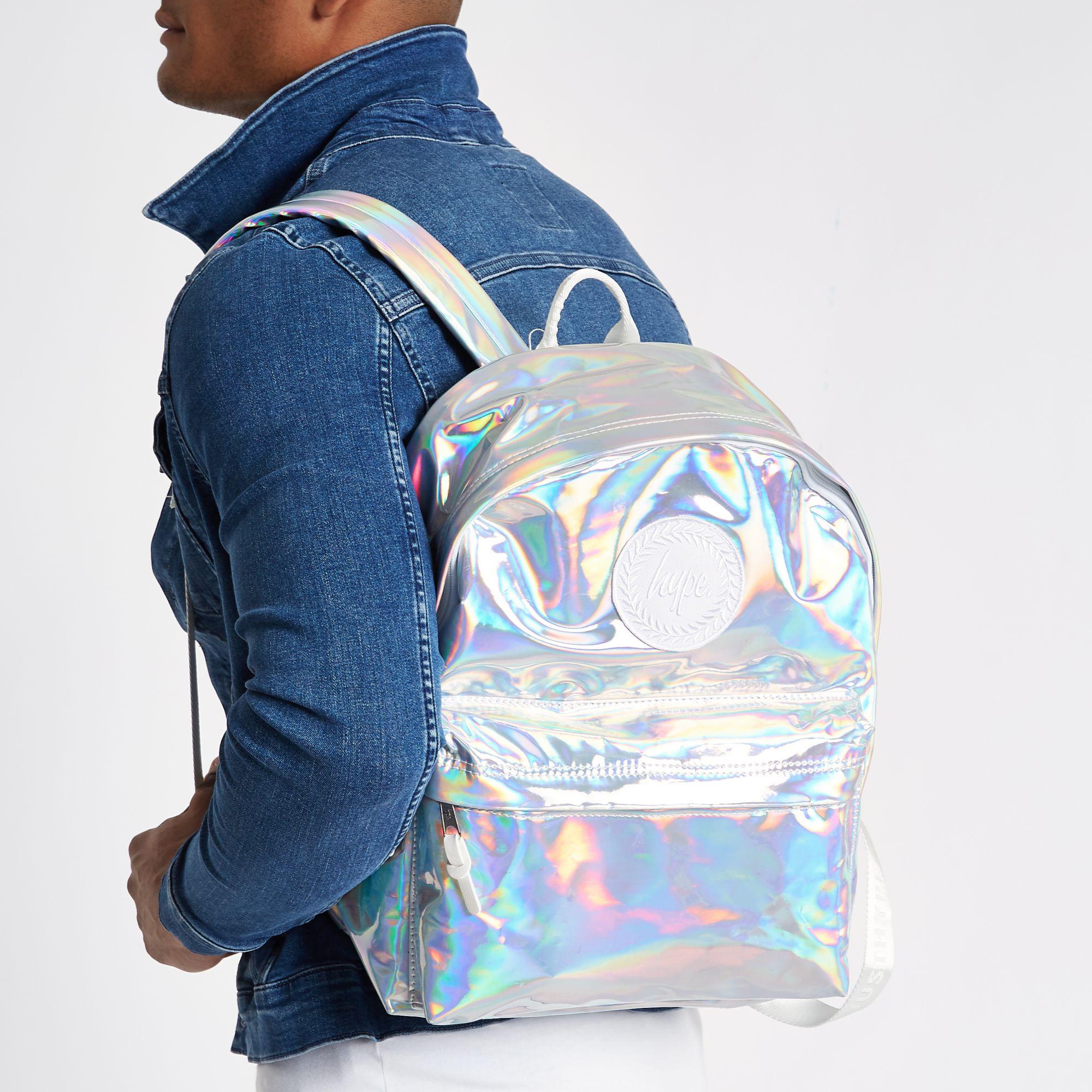 hype holographic backpack