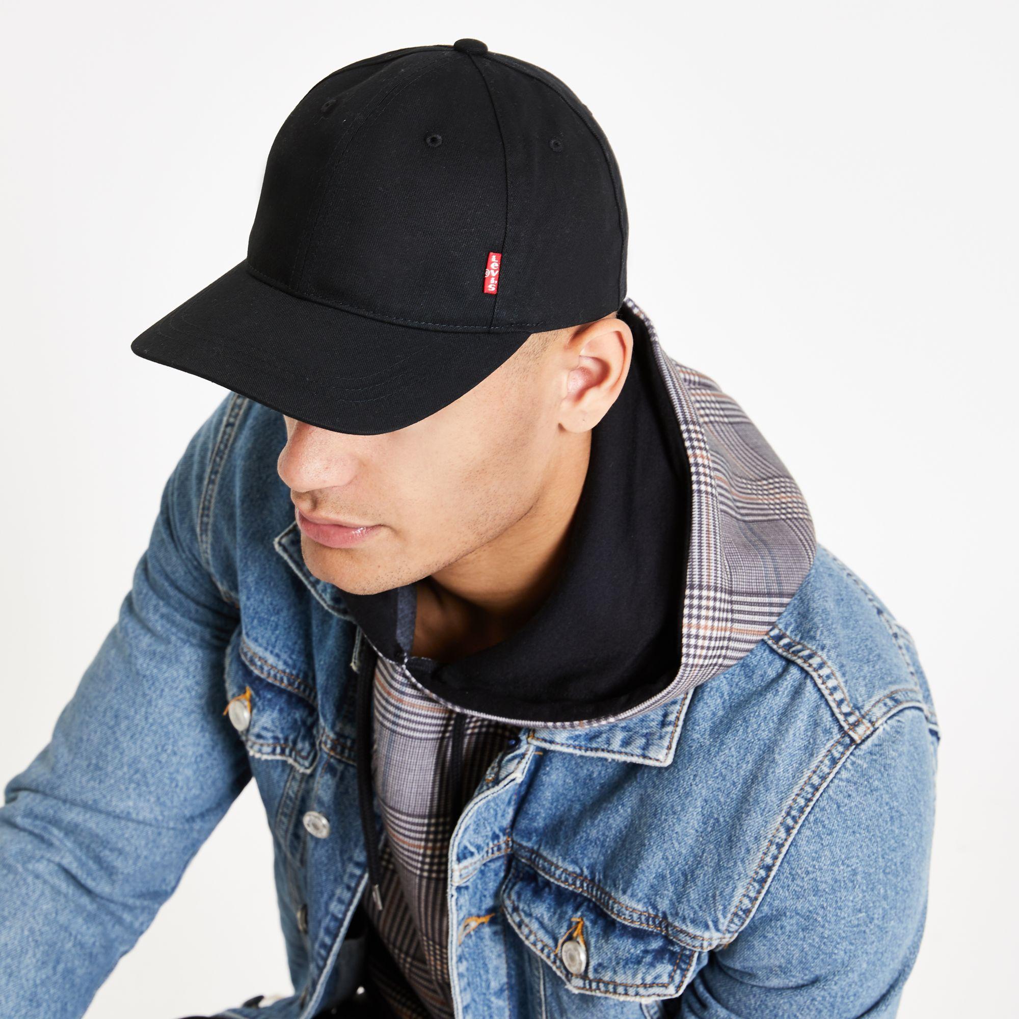 Levi's classic twill red 2024 tab baseball cap