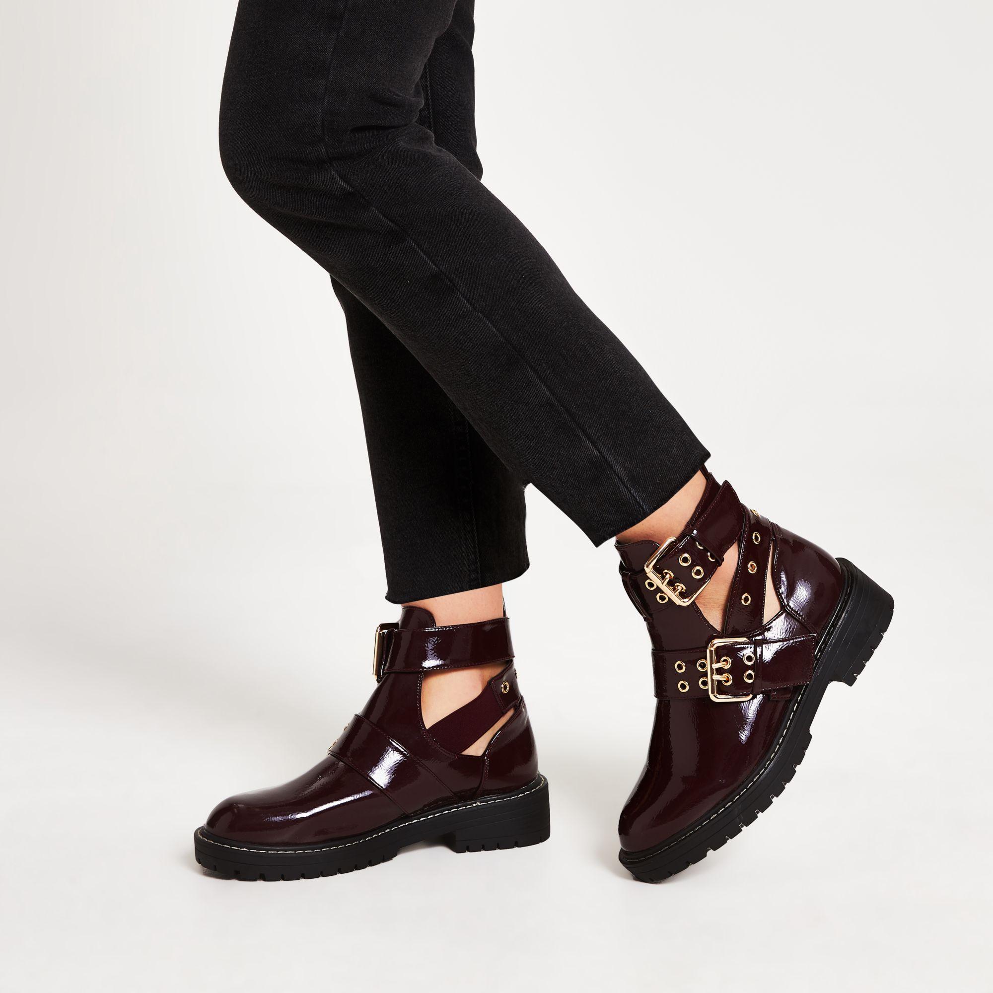Wide fit 2025 patent boots