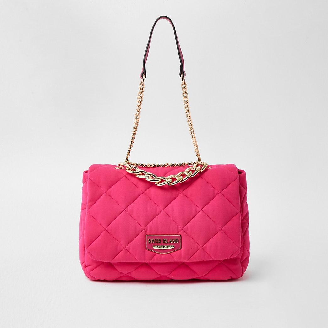quilted pink bag