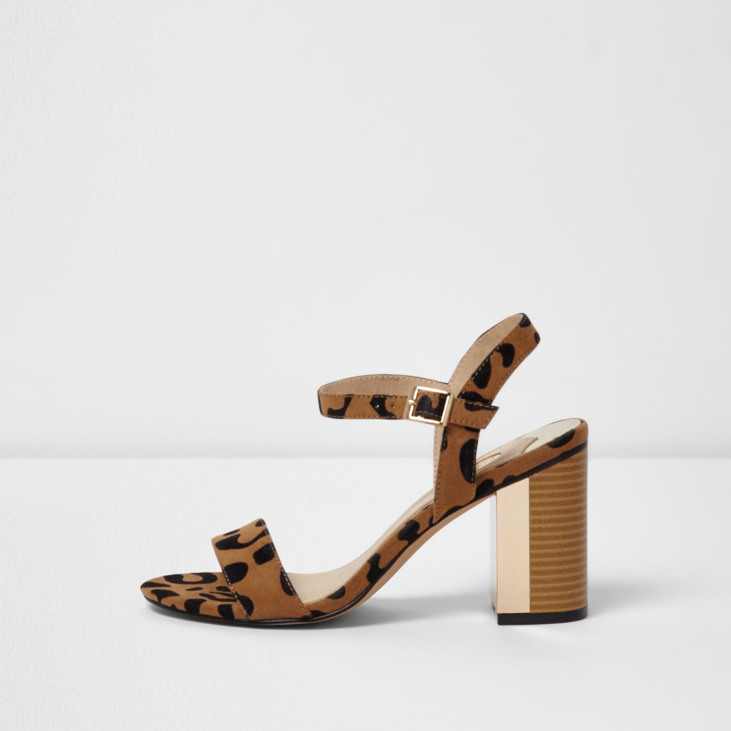 cream barely there sandals