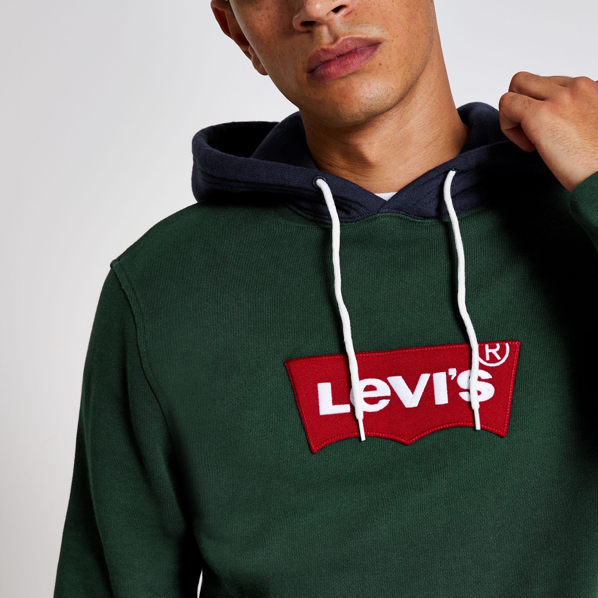 Levi's Cotton Modern Contrast Hoodie in 