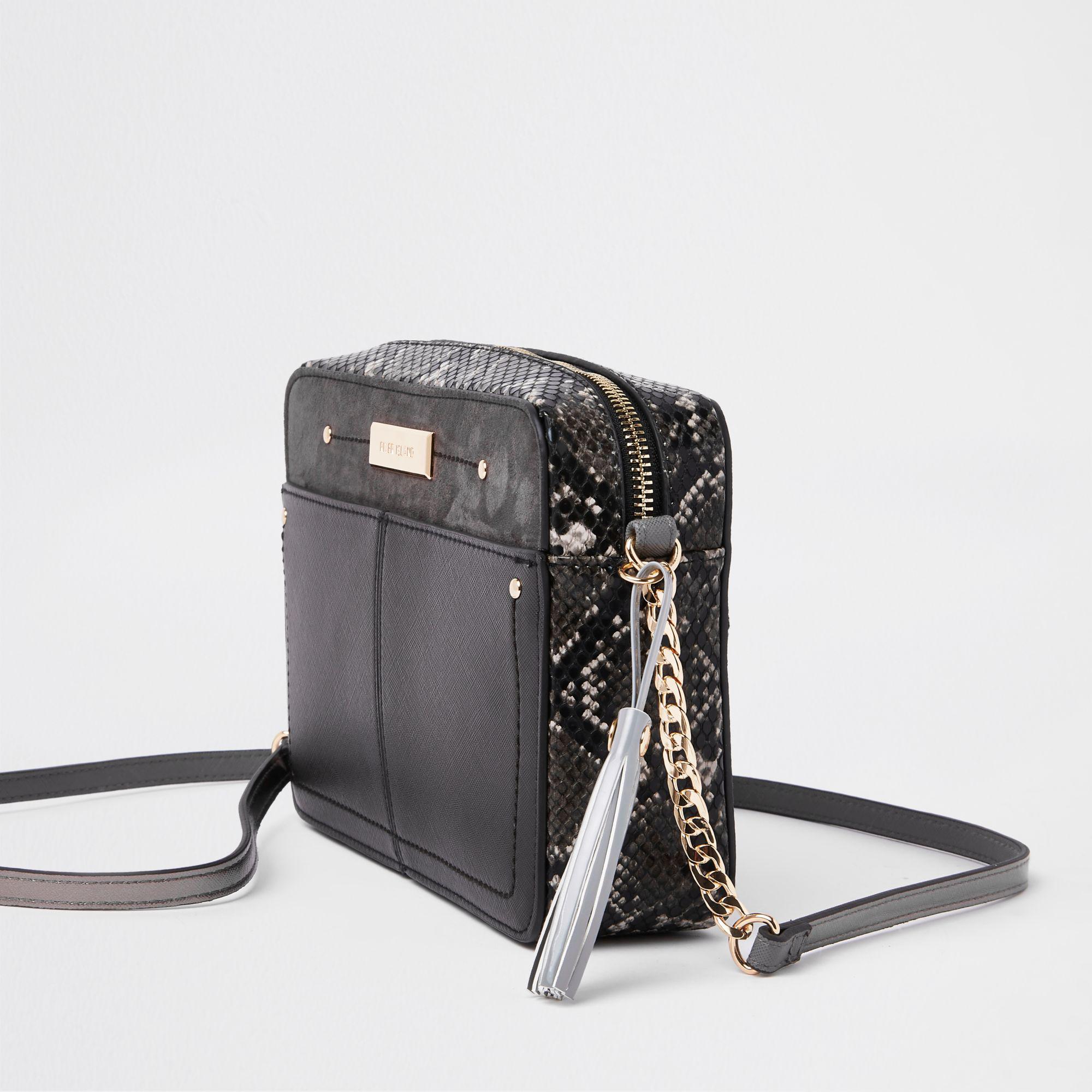 snake cross body bag