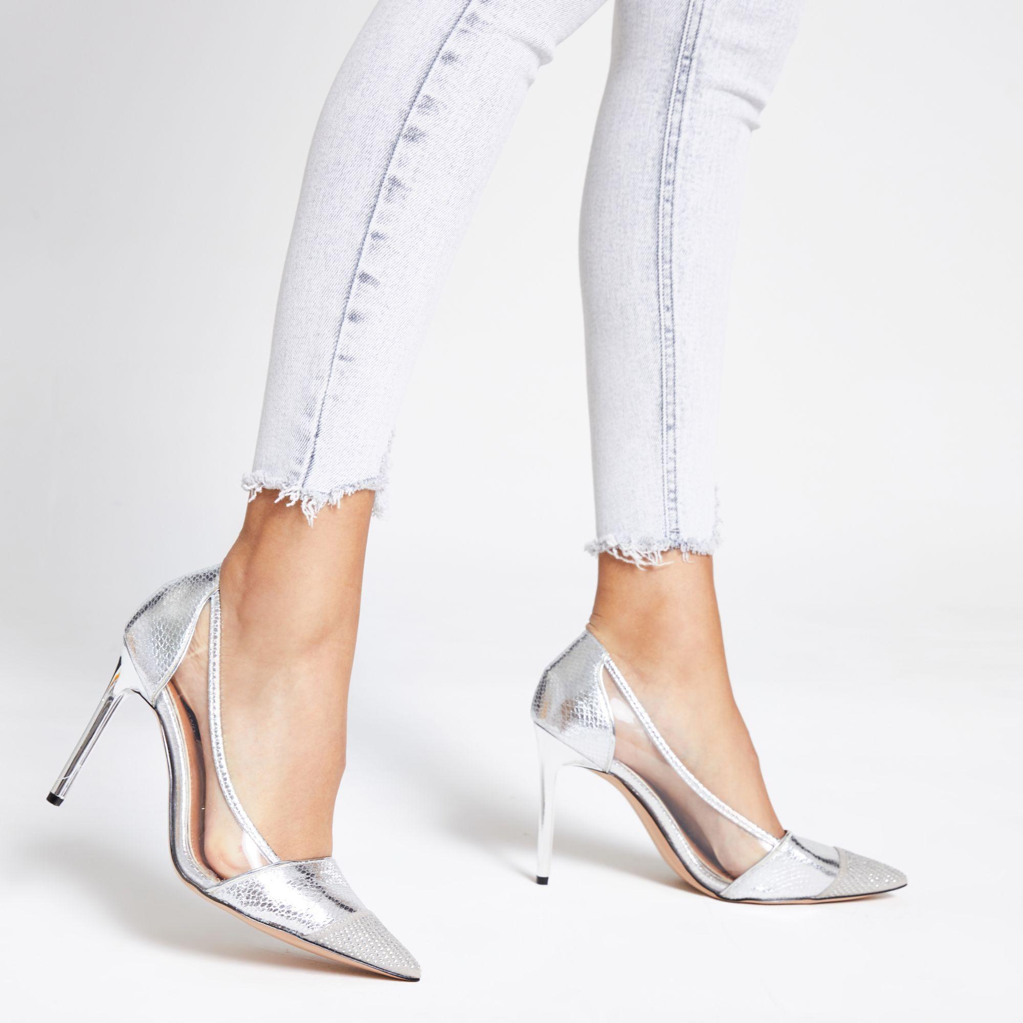 river island perspex heels