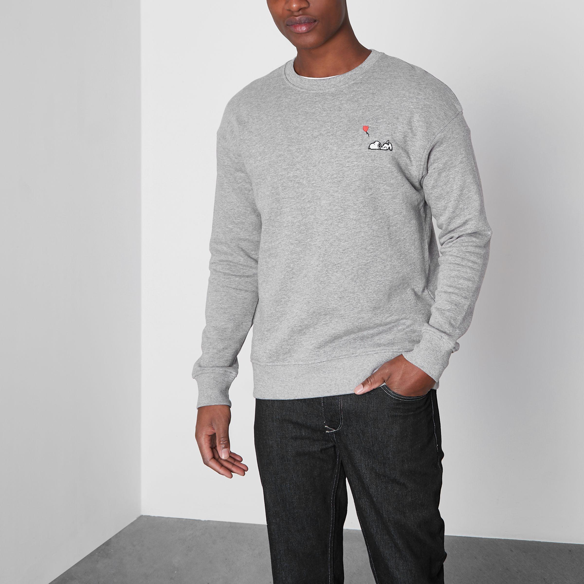 jack and jones snoopy sweatshirt