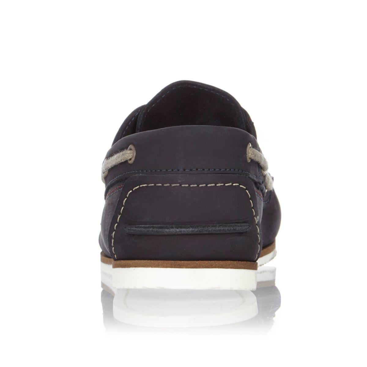 river island mens boat shoes