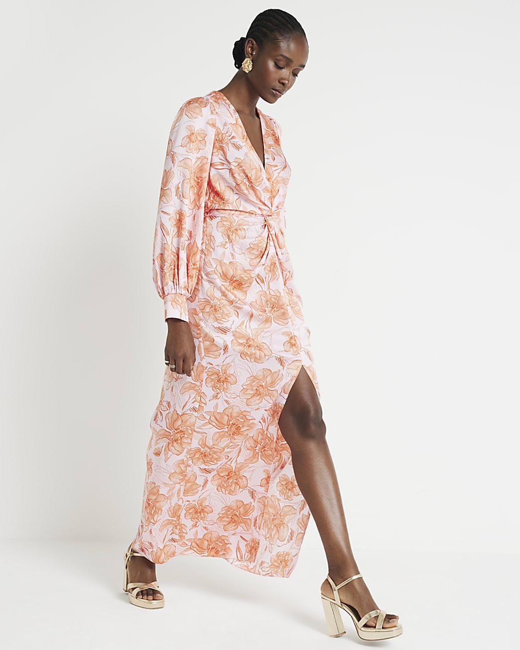 Floral dress river island 2025
