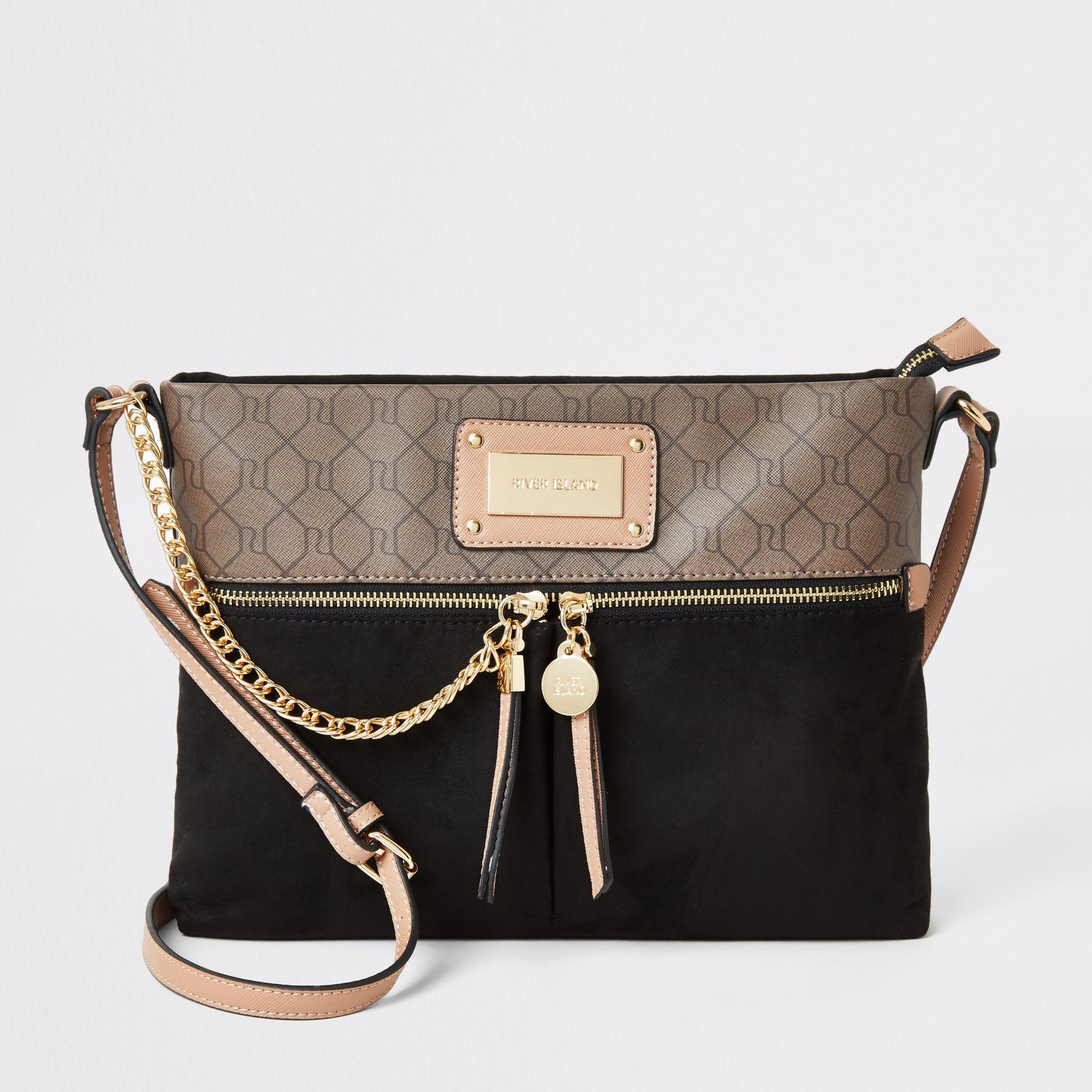 river island messenger bag