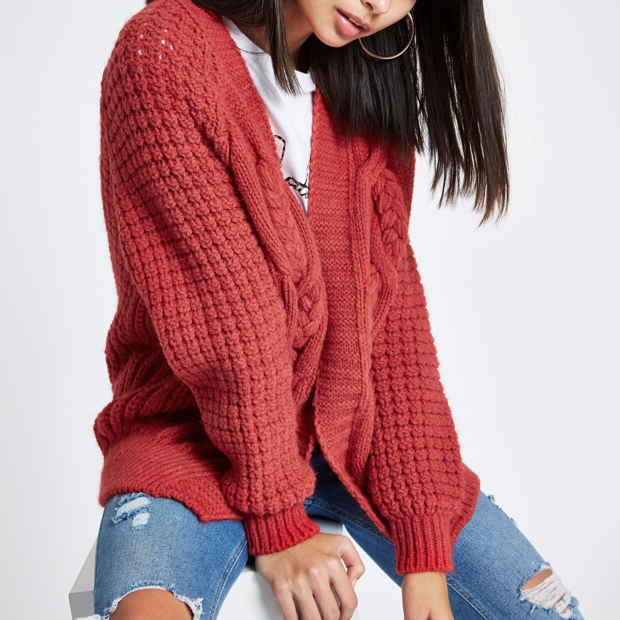 river island knitted cardigan