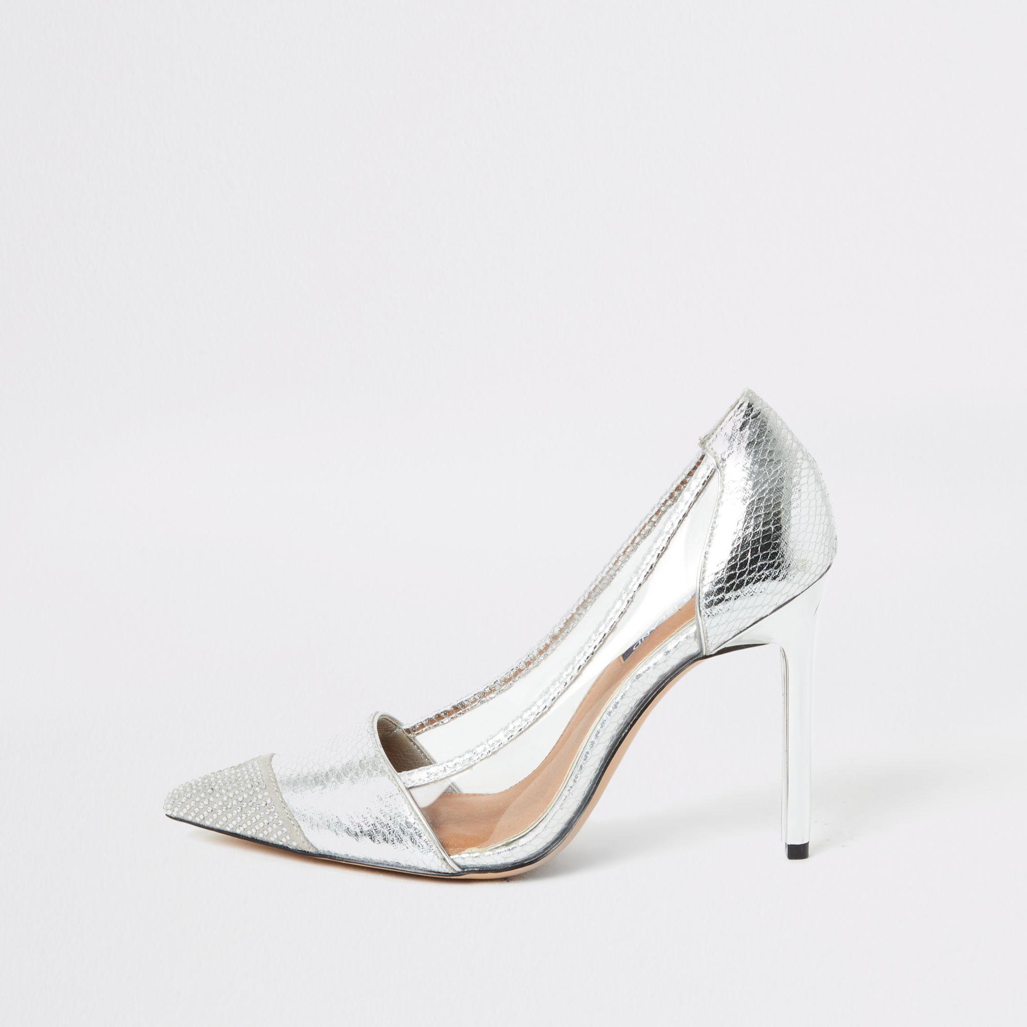 river island perspex heels
