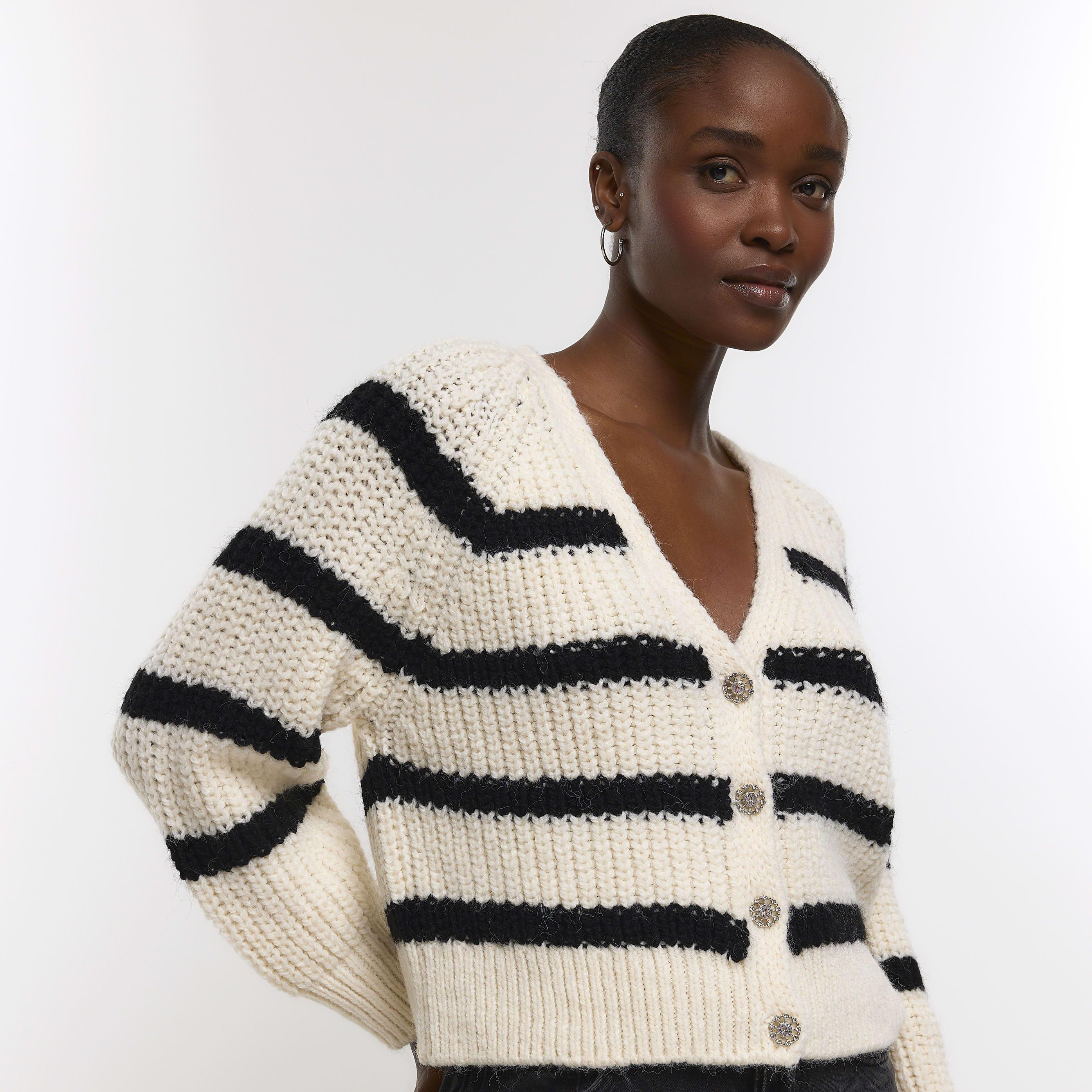 River island hot sale cream cardigan