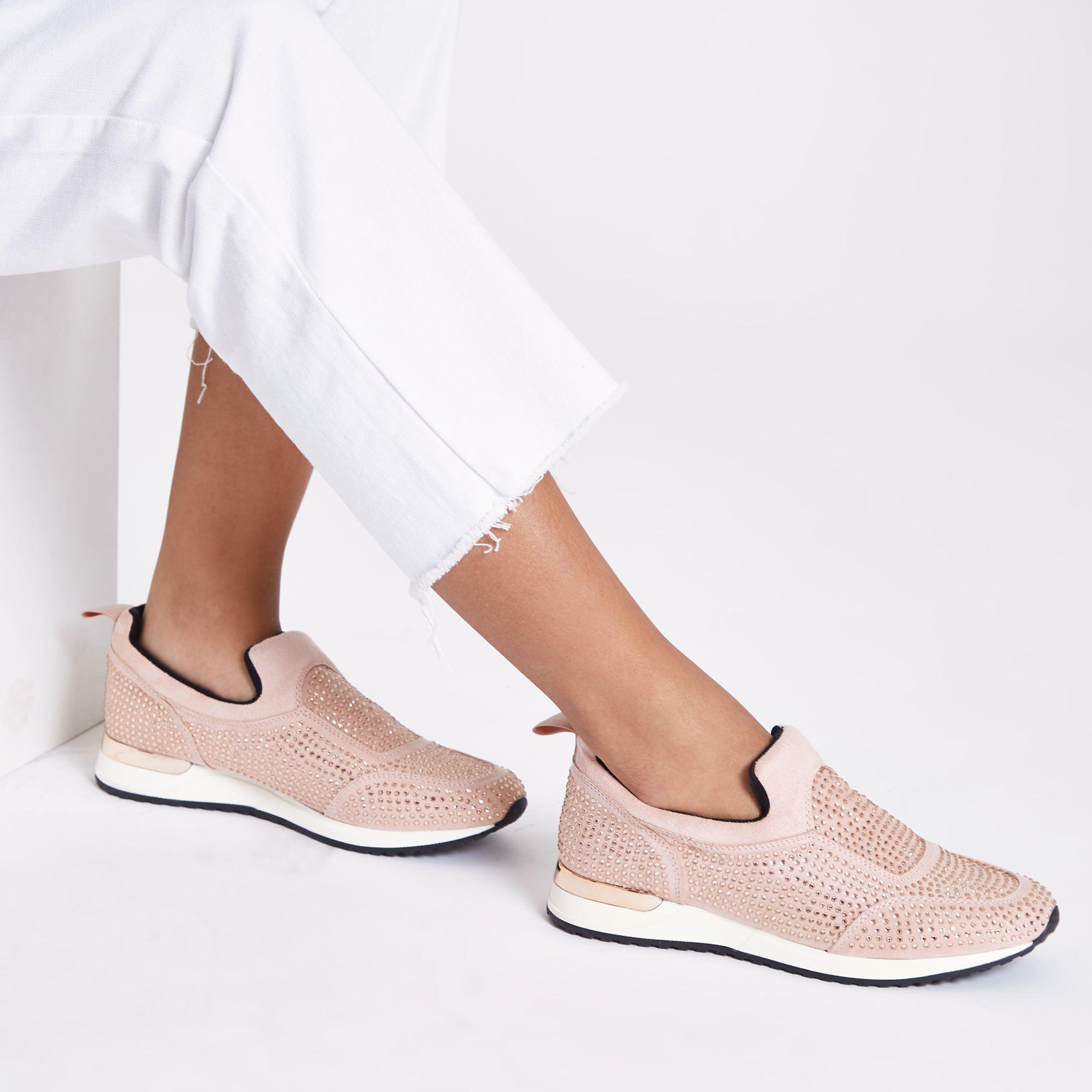 river island sparkly trainers