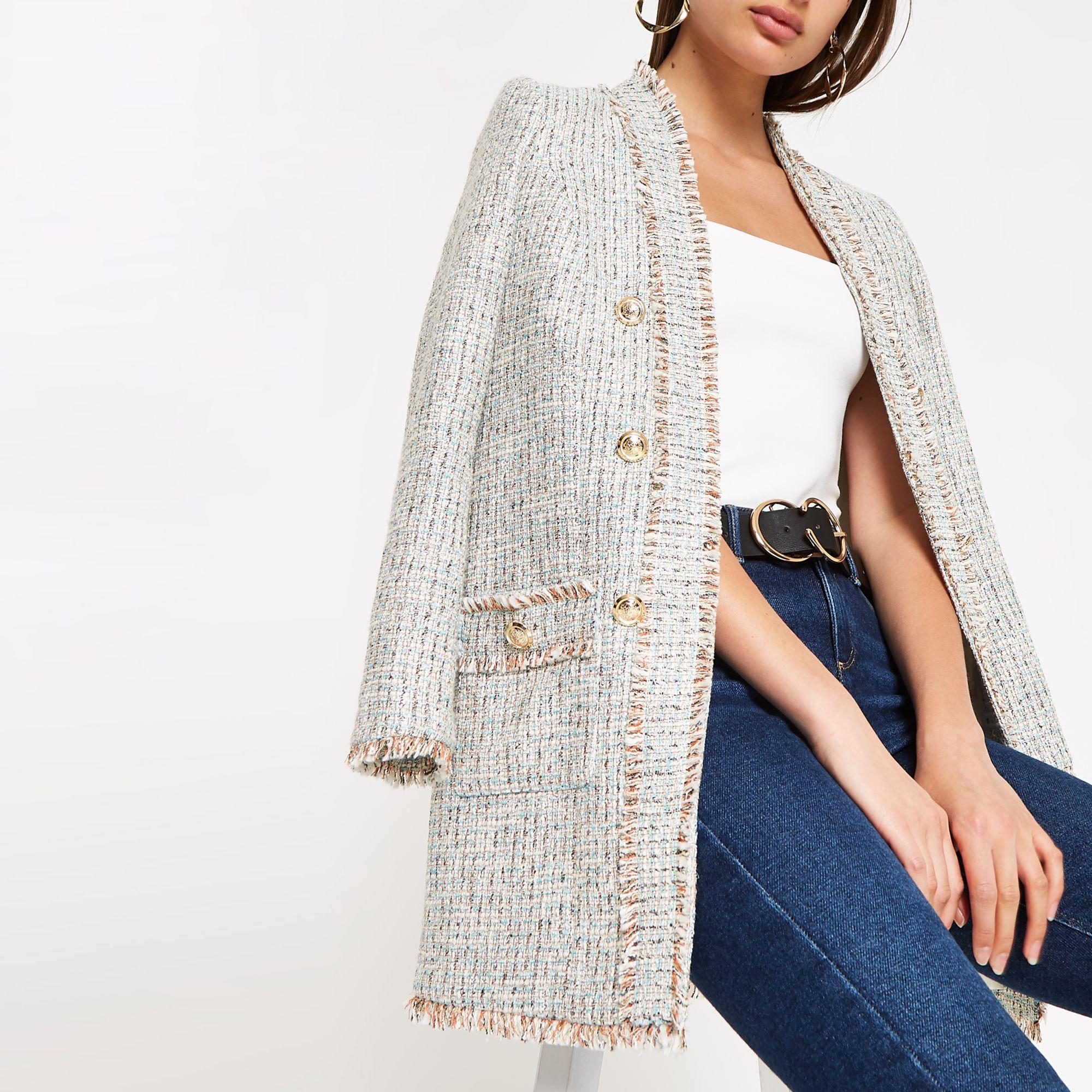 longline boucle jacket