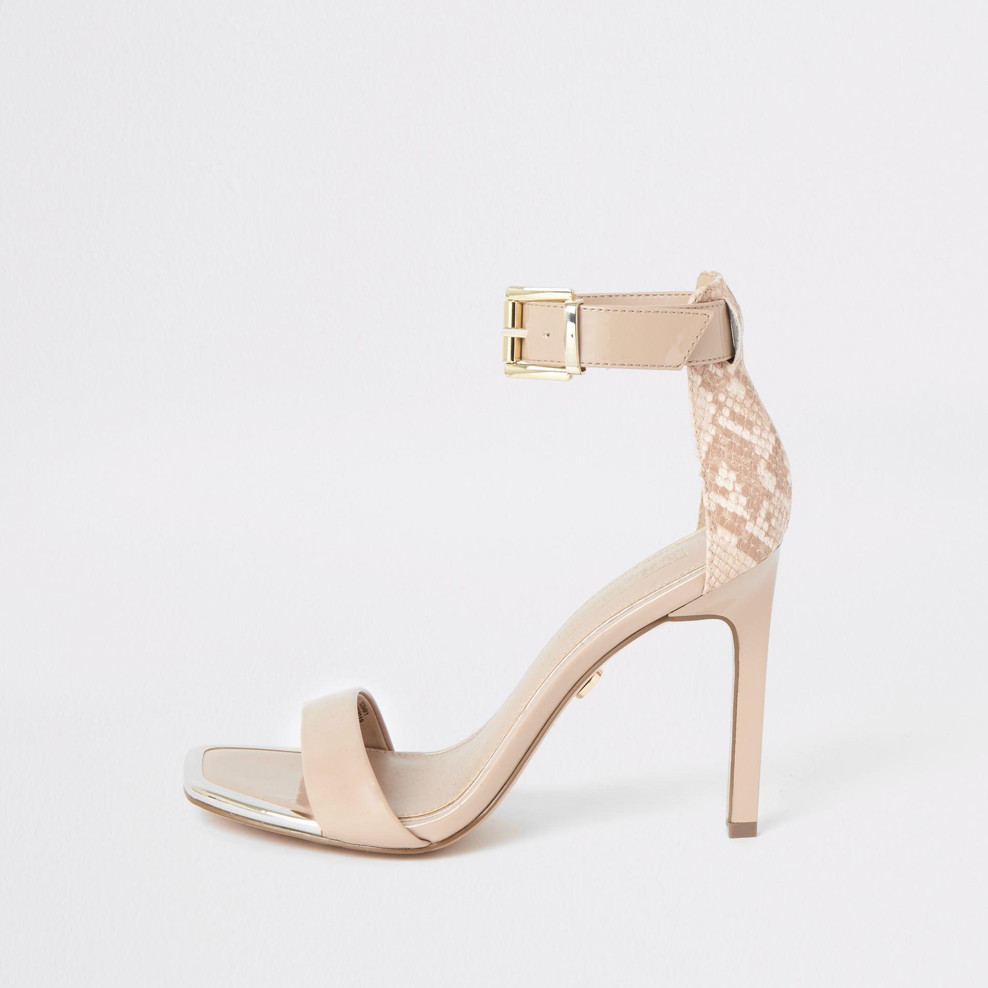 Melia Black Strappy High Heel Sandals | Black strappy high heels, Strappy high heels, Strappy 