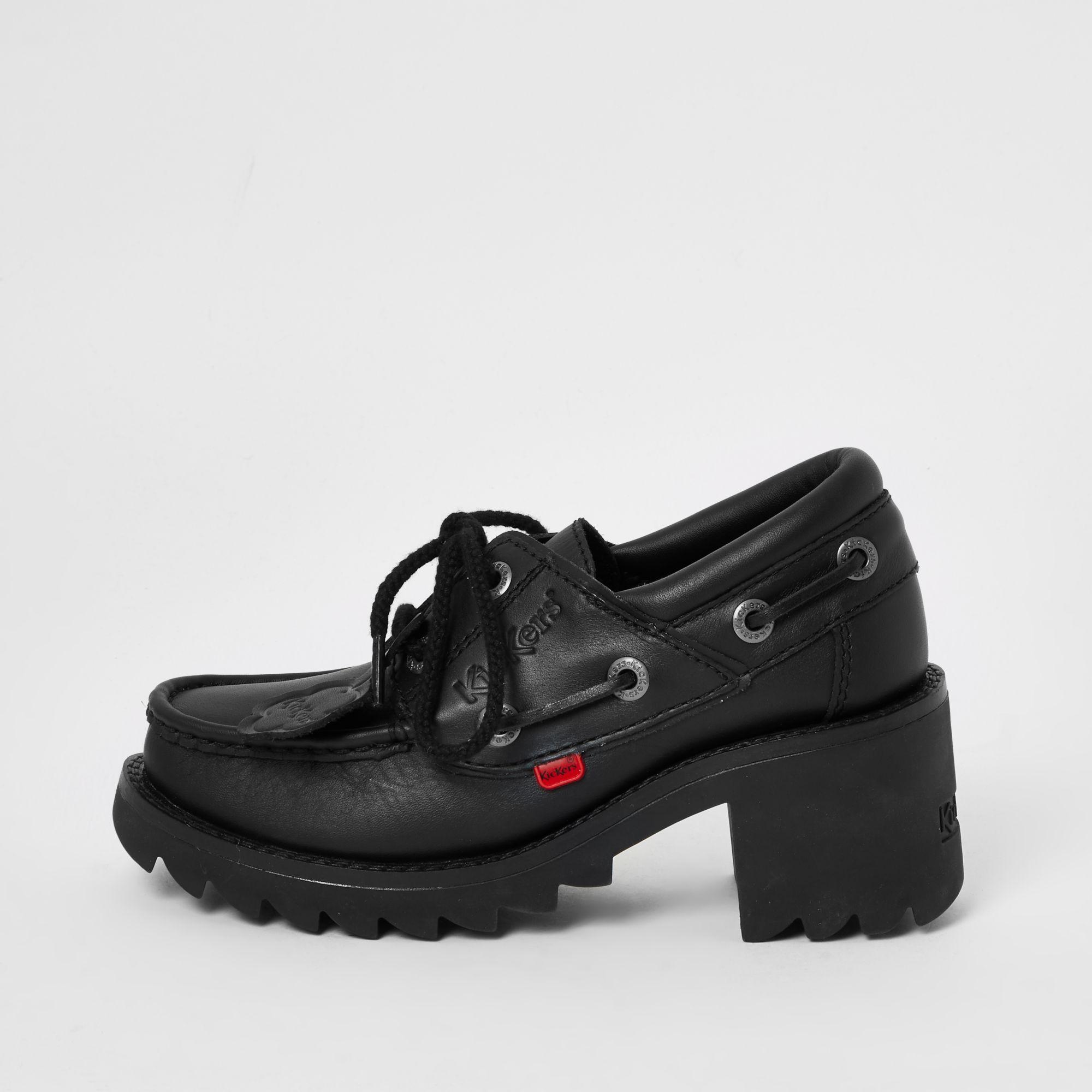 kickers laces black