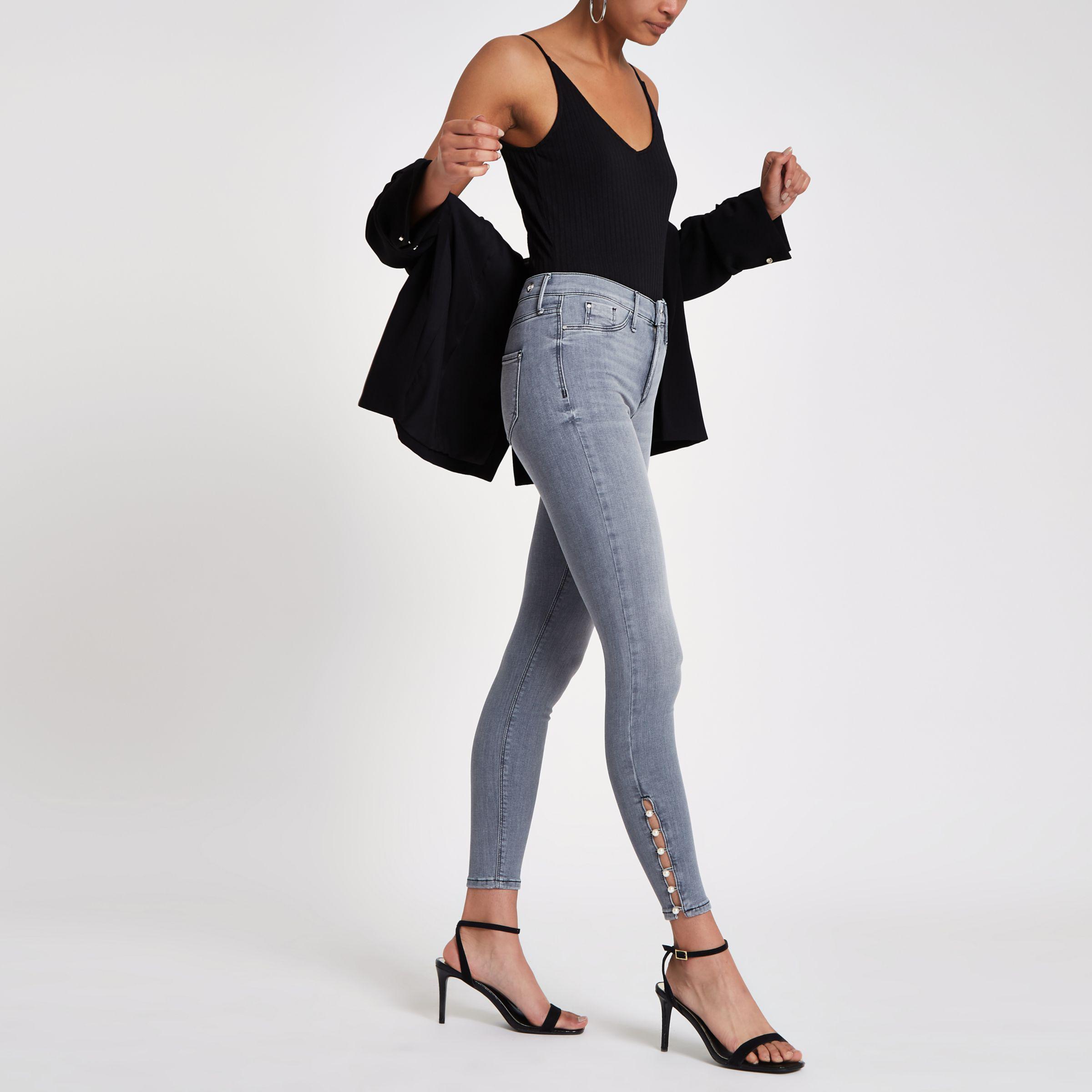 river island pearl jeans