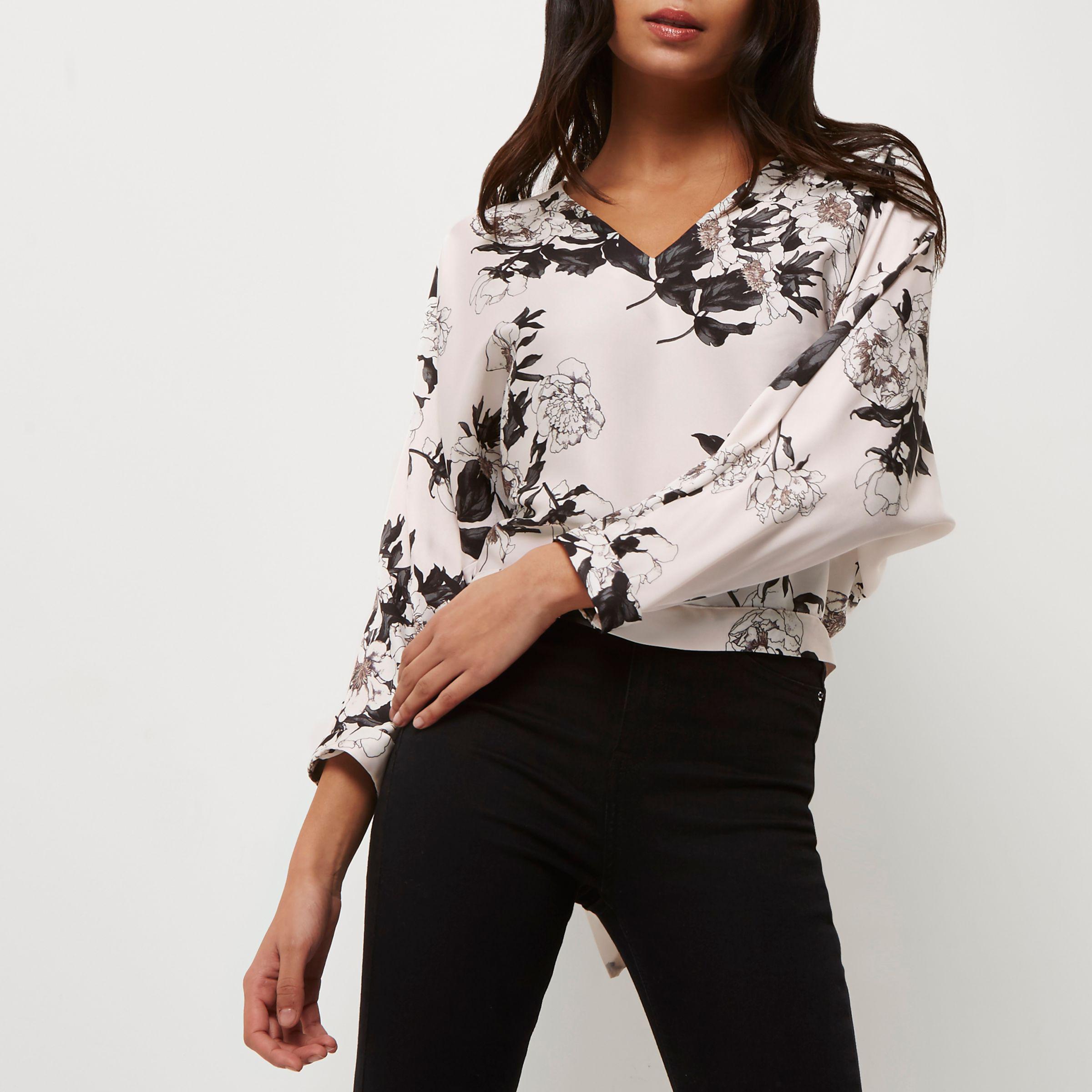 river island batwing top