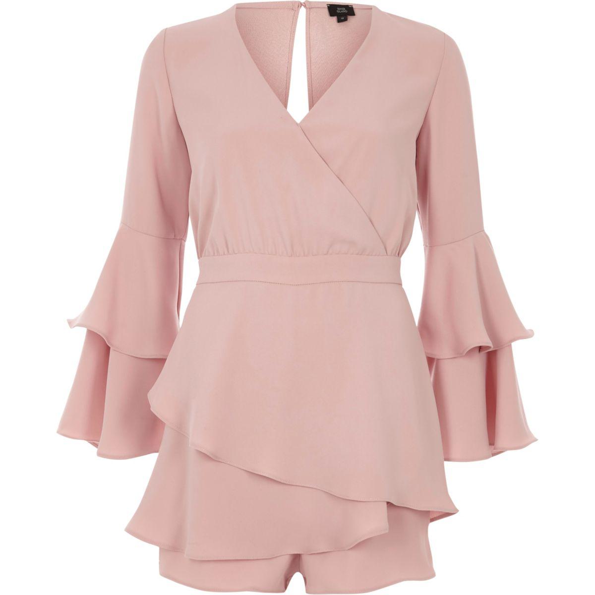 light pink playsuit
