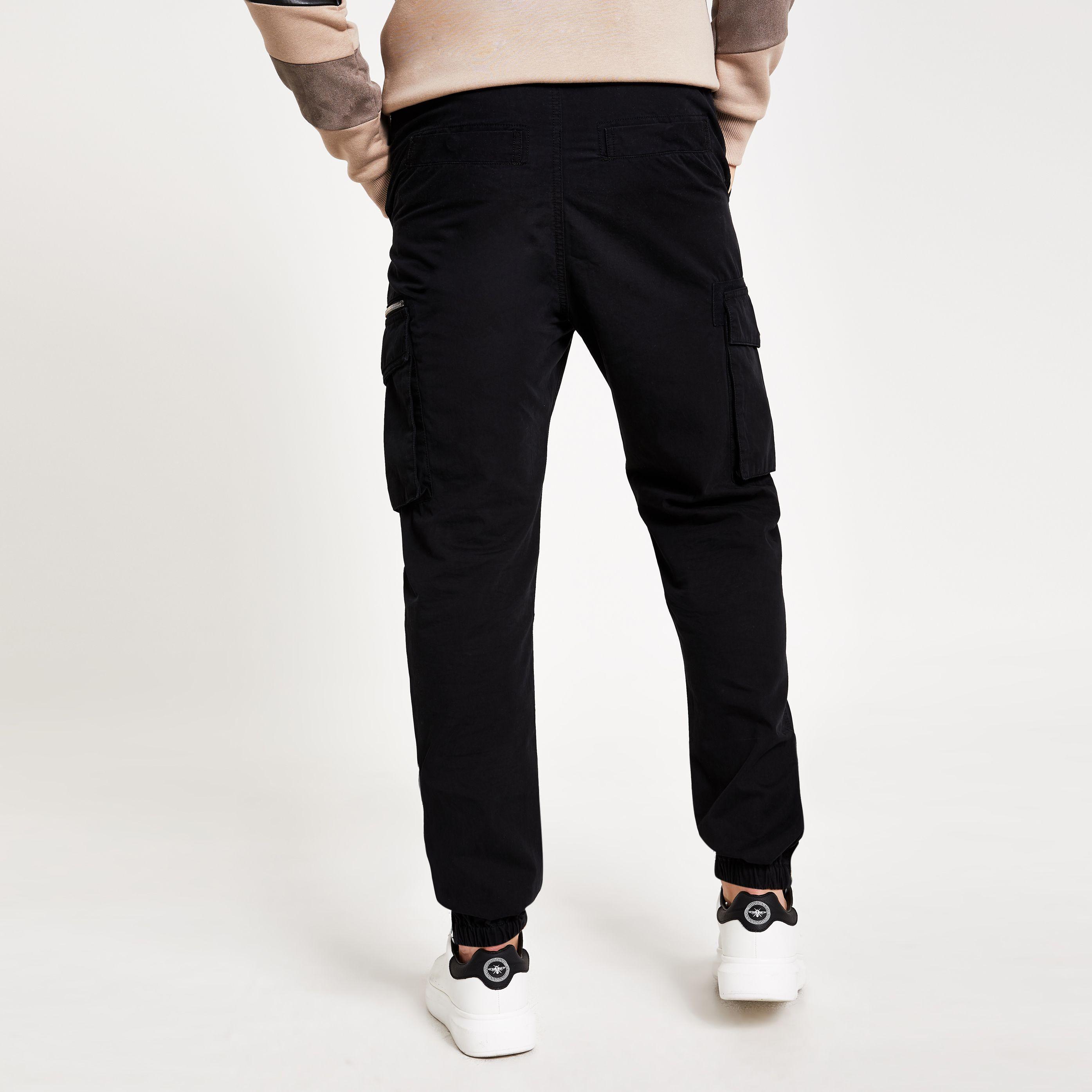 river island slim fit cargo trousers
