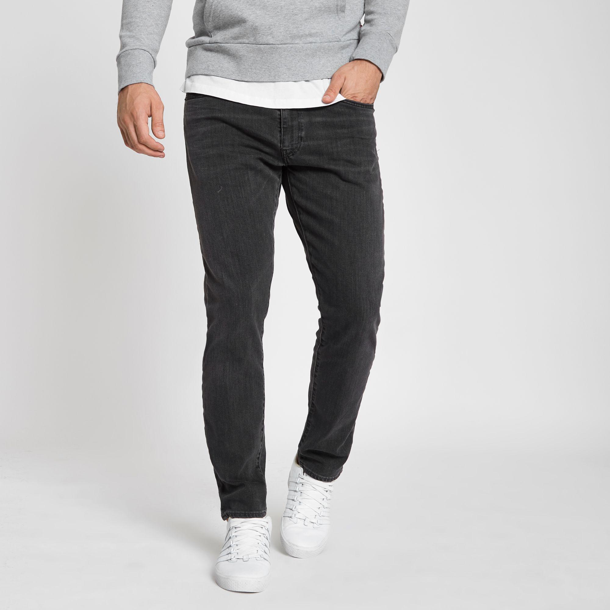 levis 512 dark grey