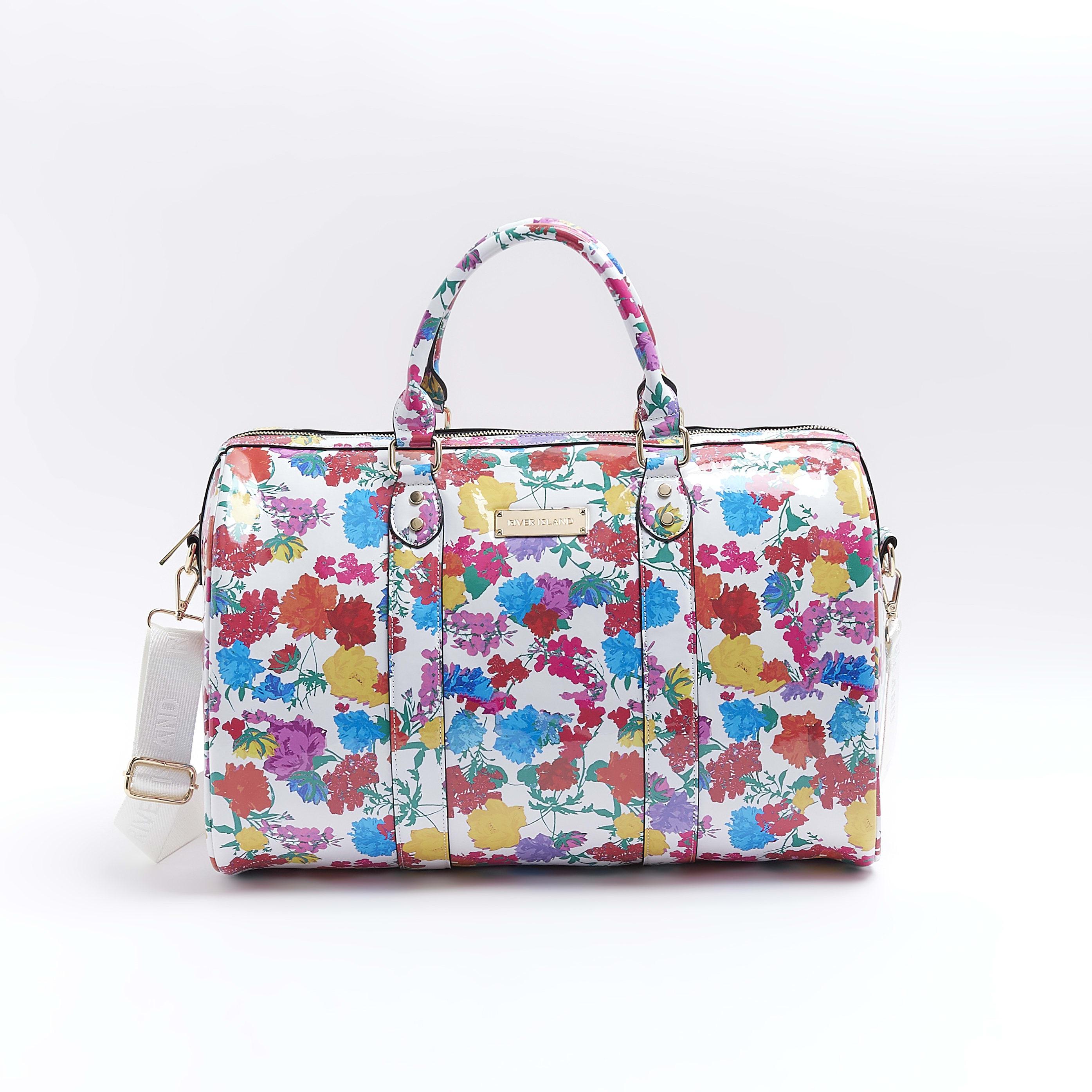 River island blue hot sale floral bag