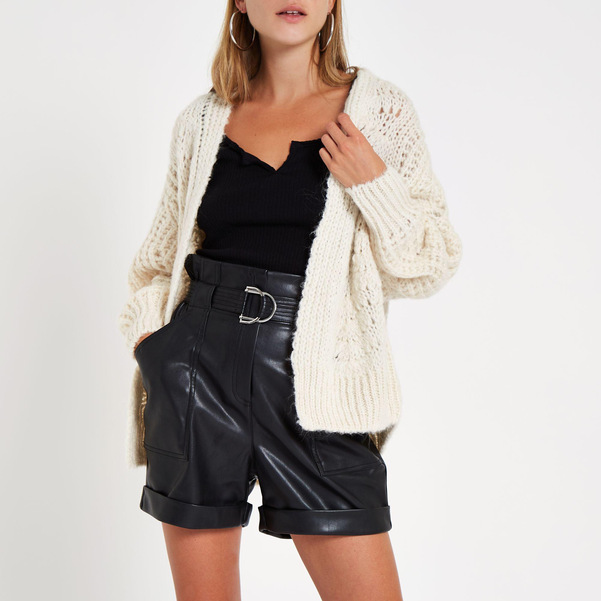river island cream cardigan