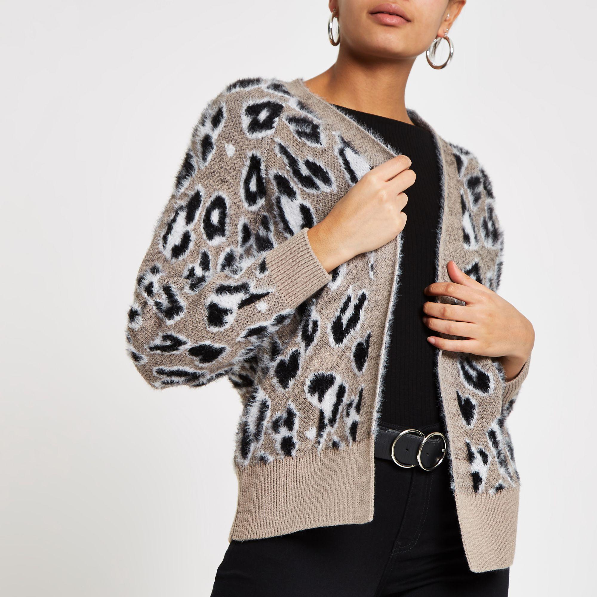 River island fluffy cardigan Clearance