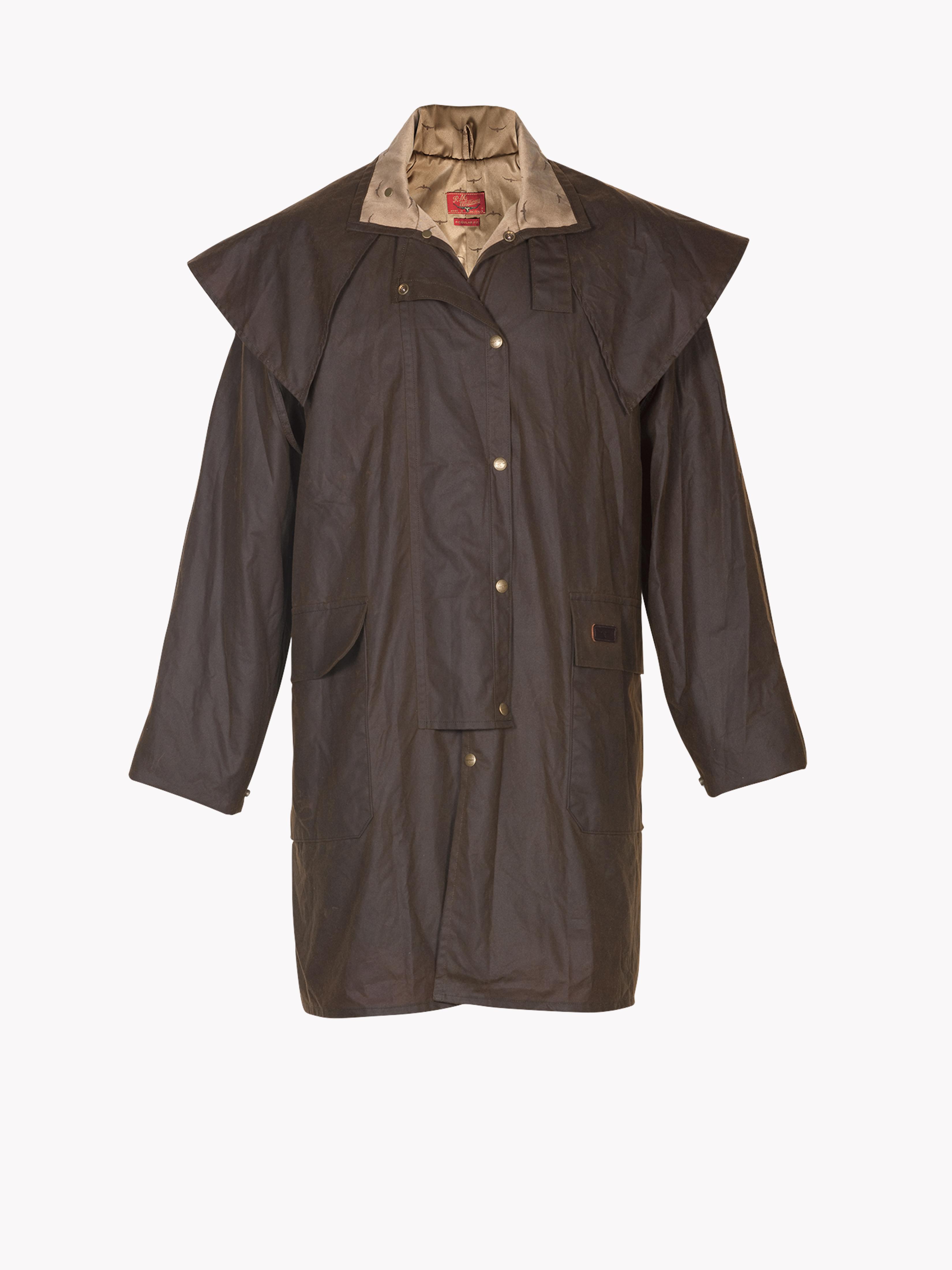 R.M.Williams Cotton Rouseabout Coat in 