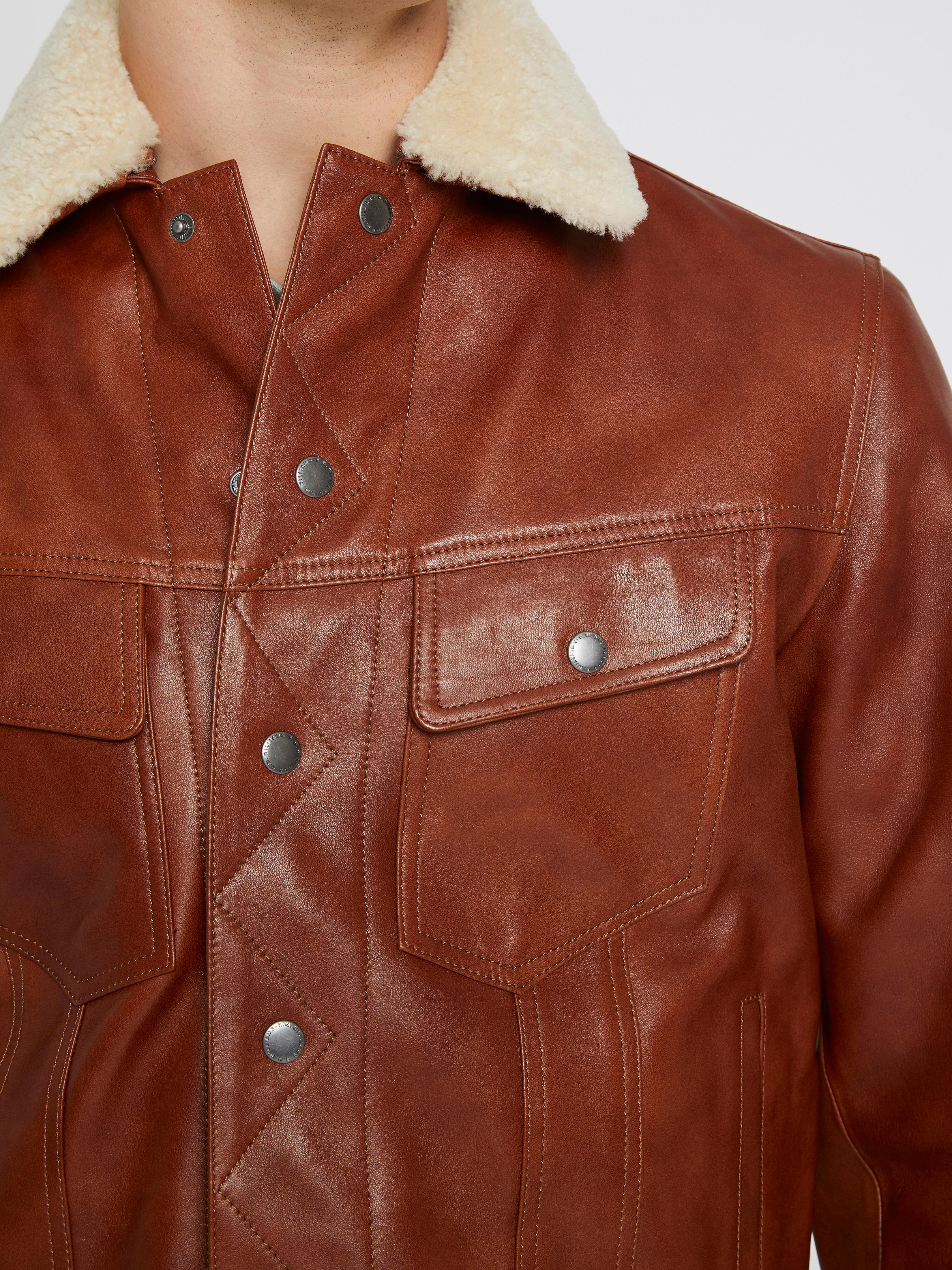 rm williams shearling jacket