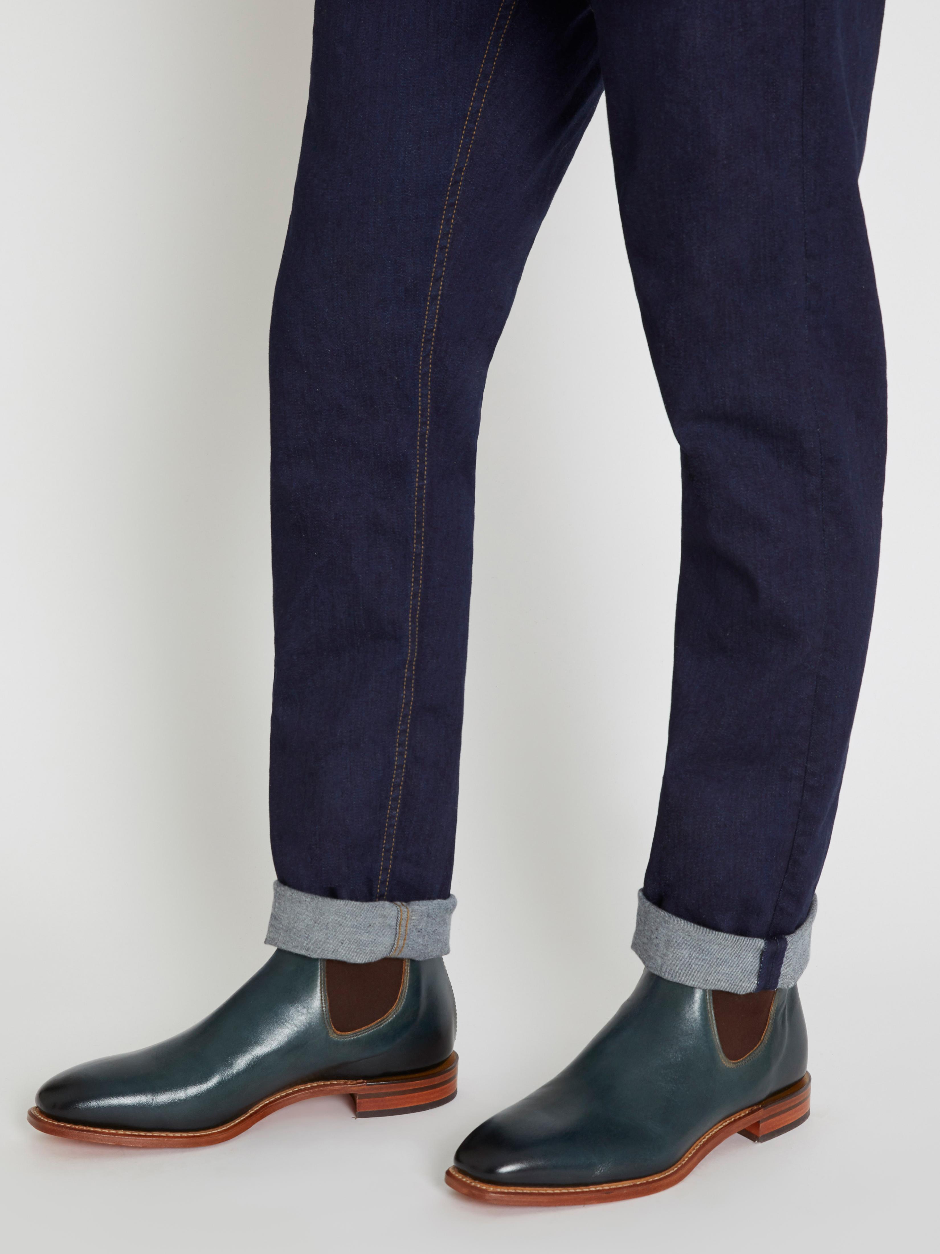 Rm williams blue boots best sale