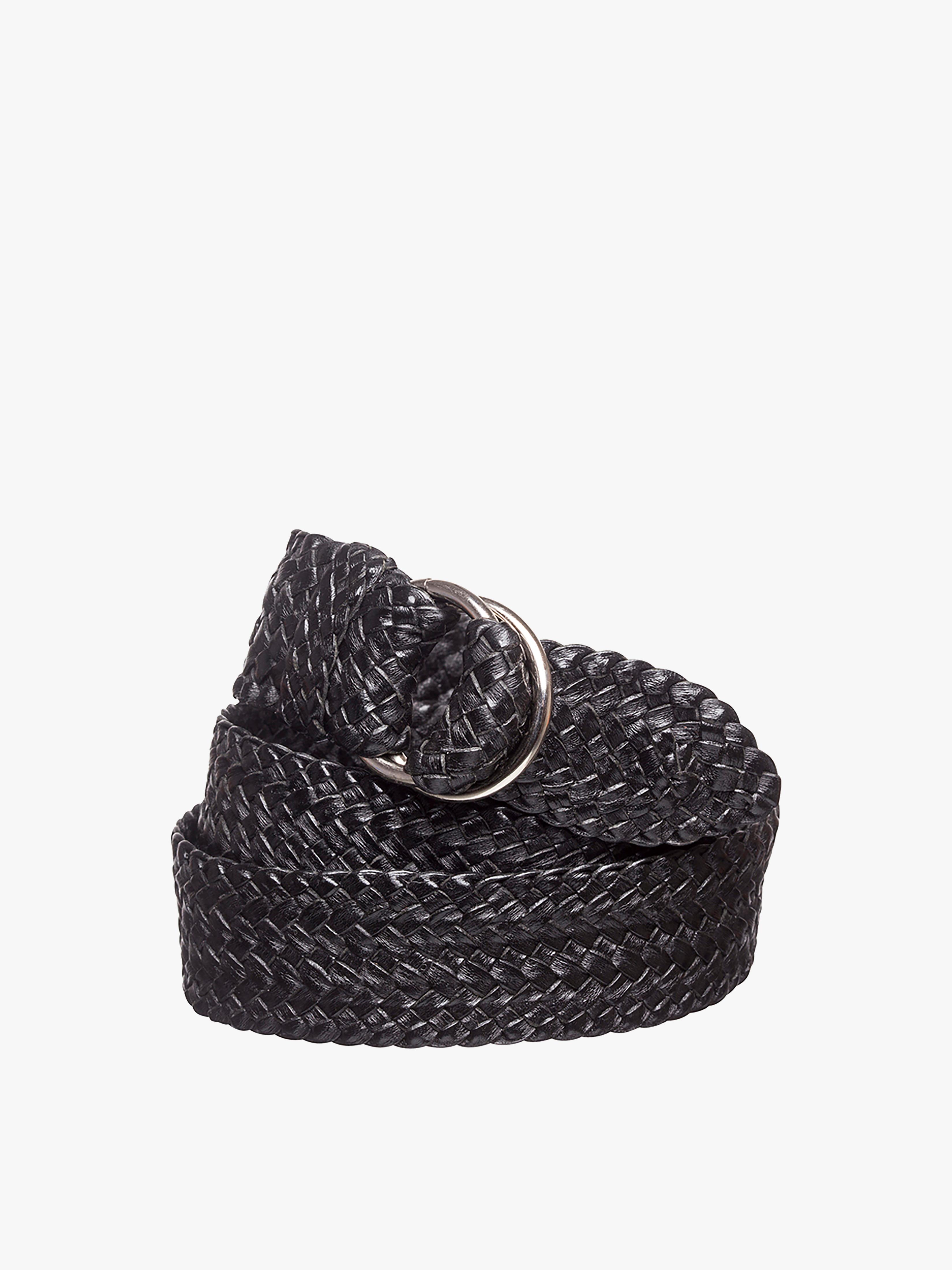 R.M.Williams Leather Plaited 'o' Ring Belt in Black for Men Lyst