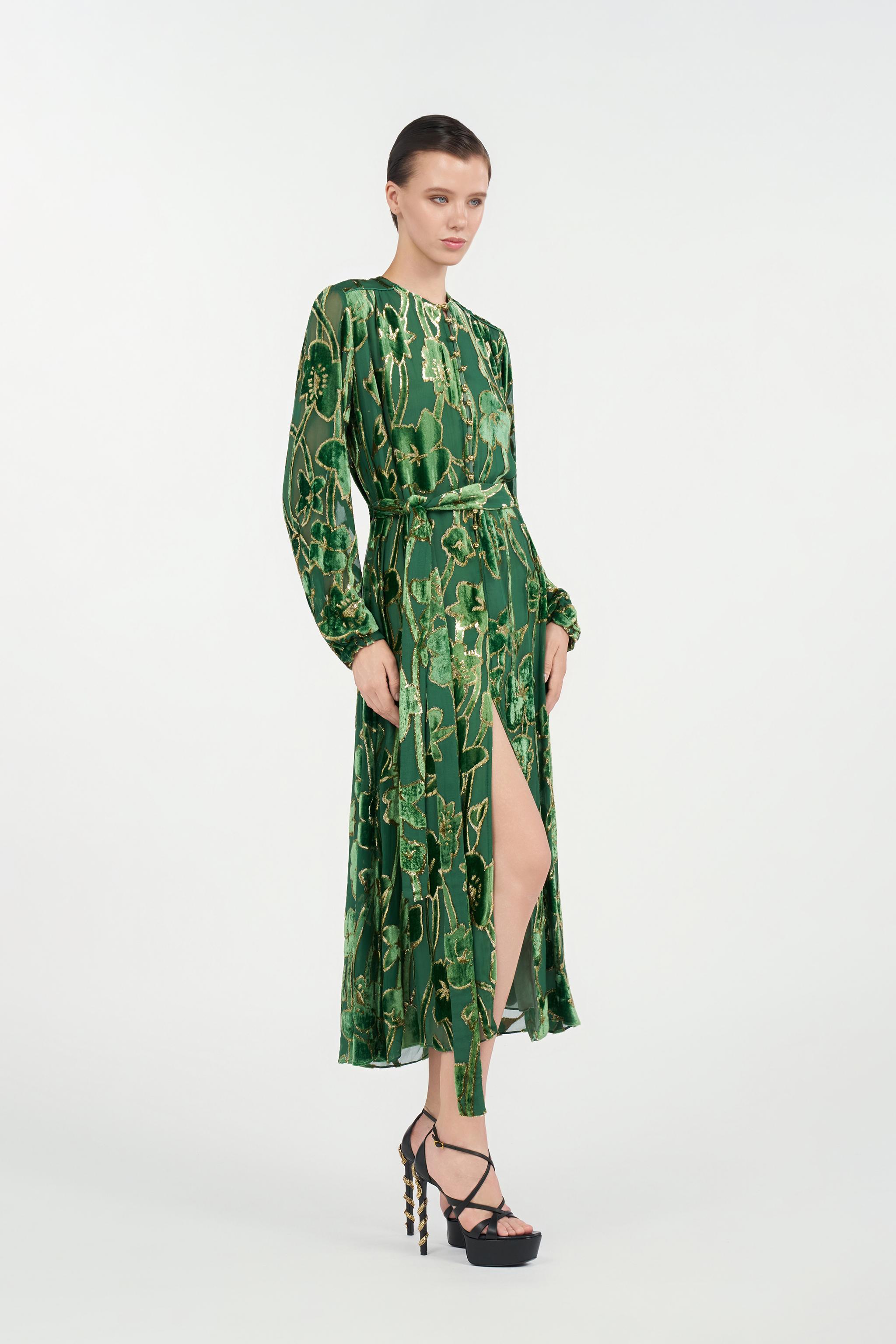 Vestidos en Verde de Roberto Cavalli de mujer Lyst
