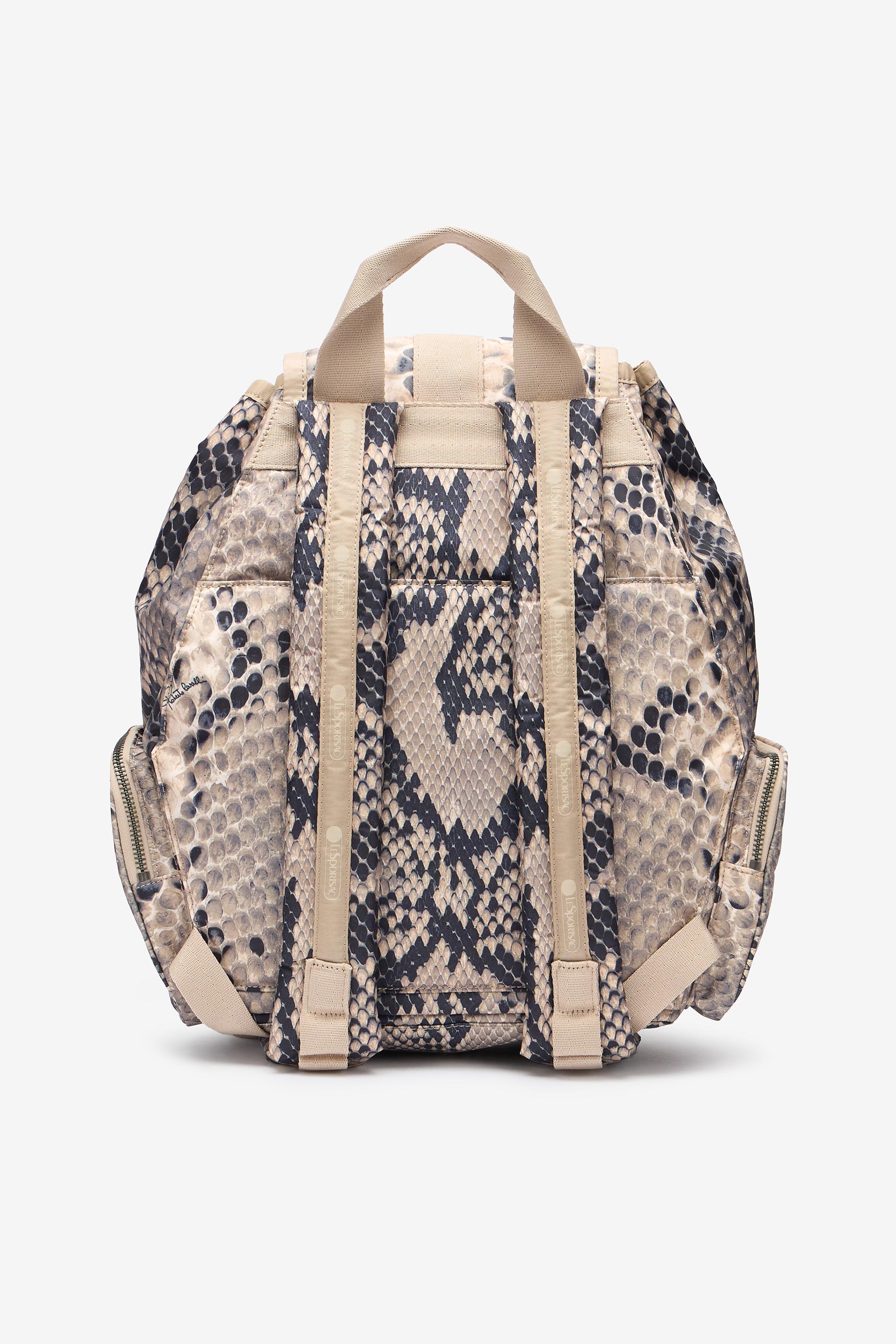 Roberto Cavalli Napoli Python Backpack in Gray | Lyst display picture 1