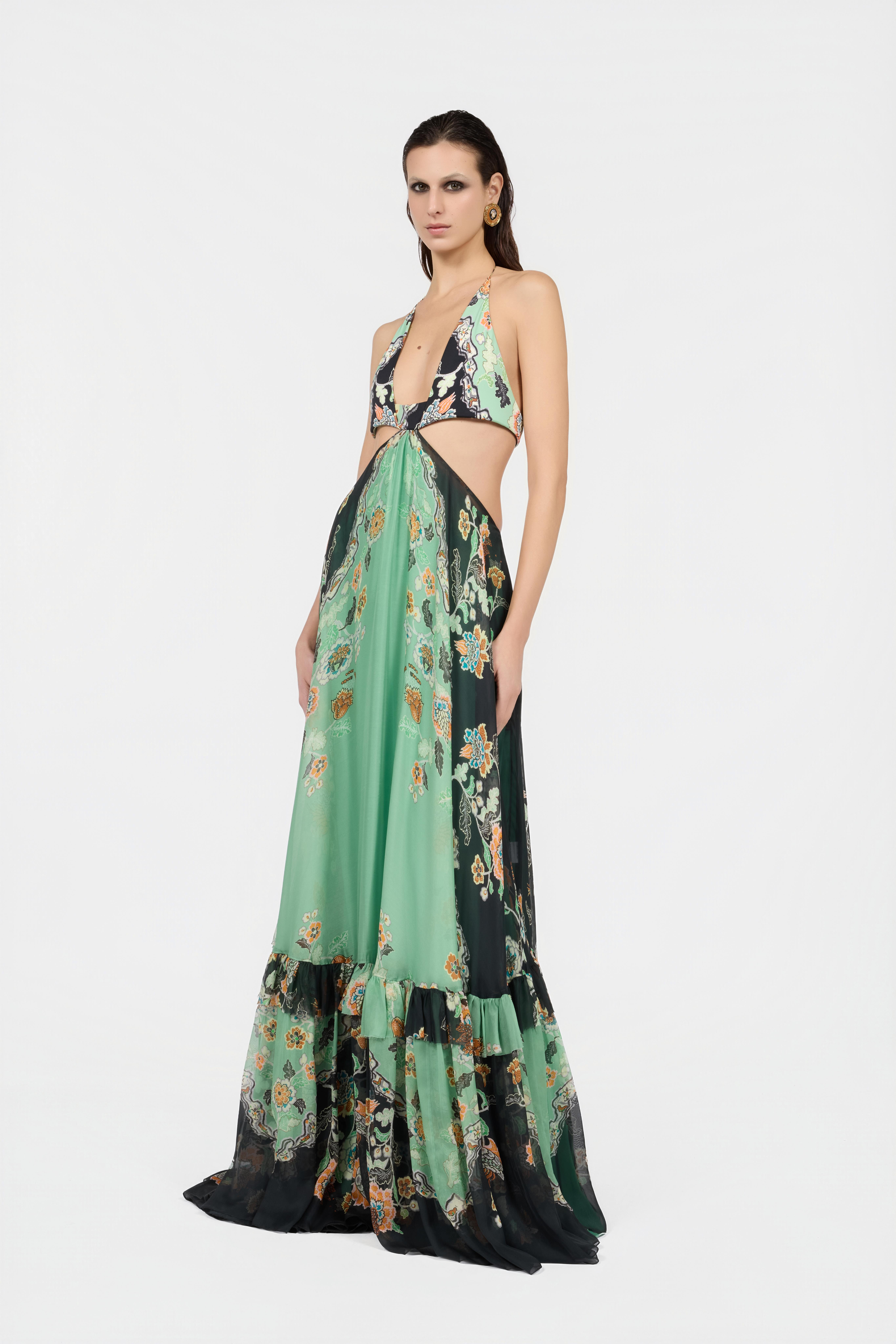 maxi white dress summer White Halter Marcie Dress