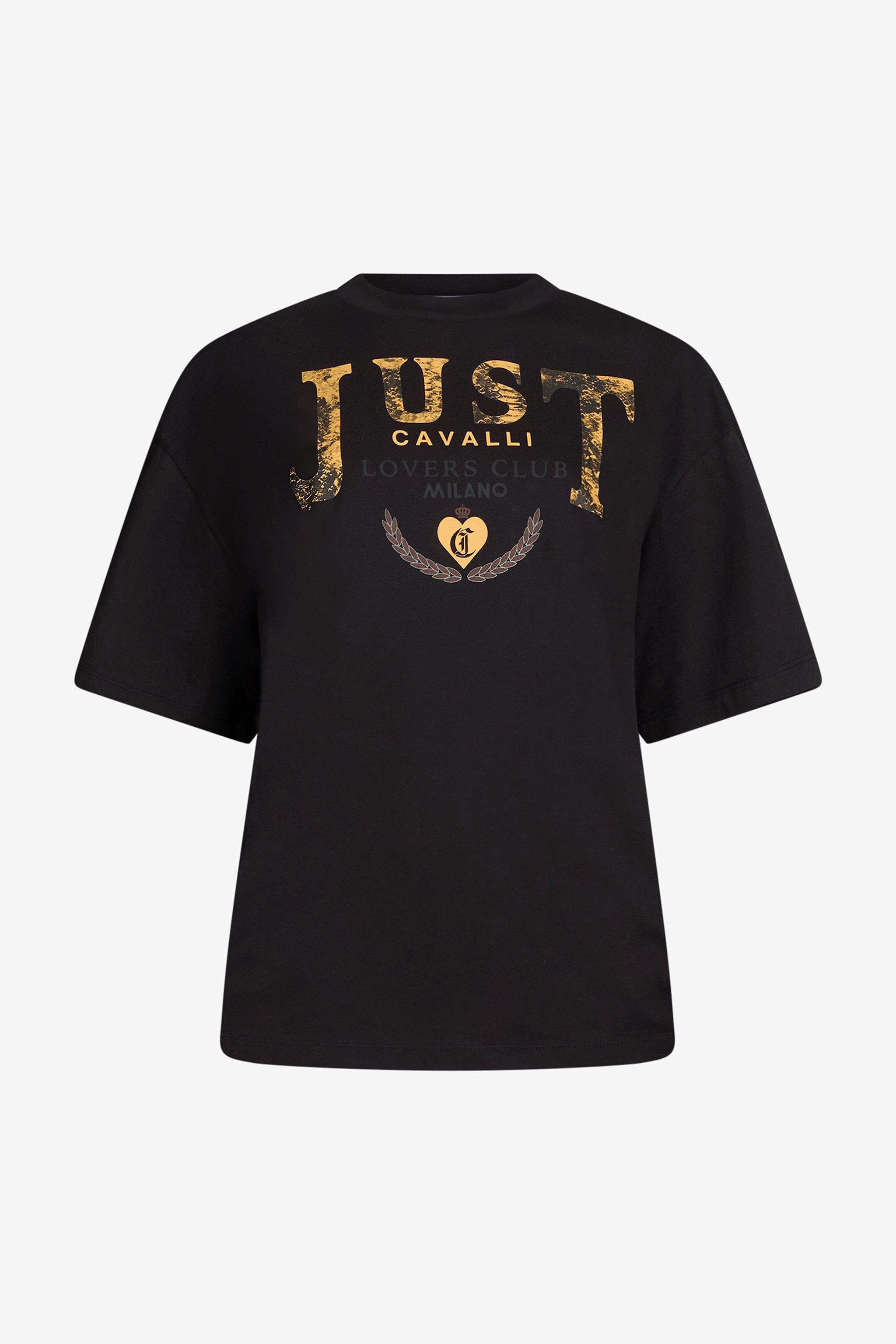 Tシャツ・カットソー JUST CAVALLI Woman T-Shirt Black 77PAHT01CJ500 899 RKT867RK373MT578_ECOM_STILL.jpg