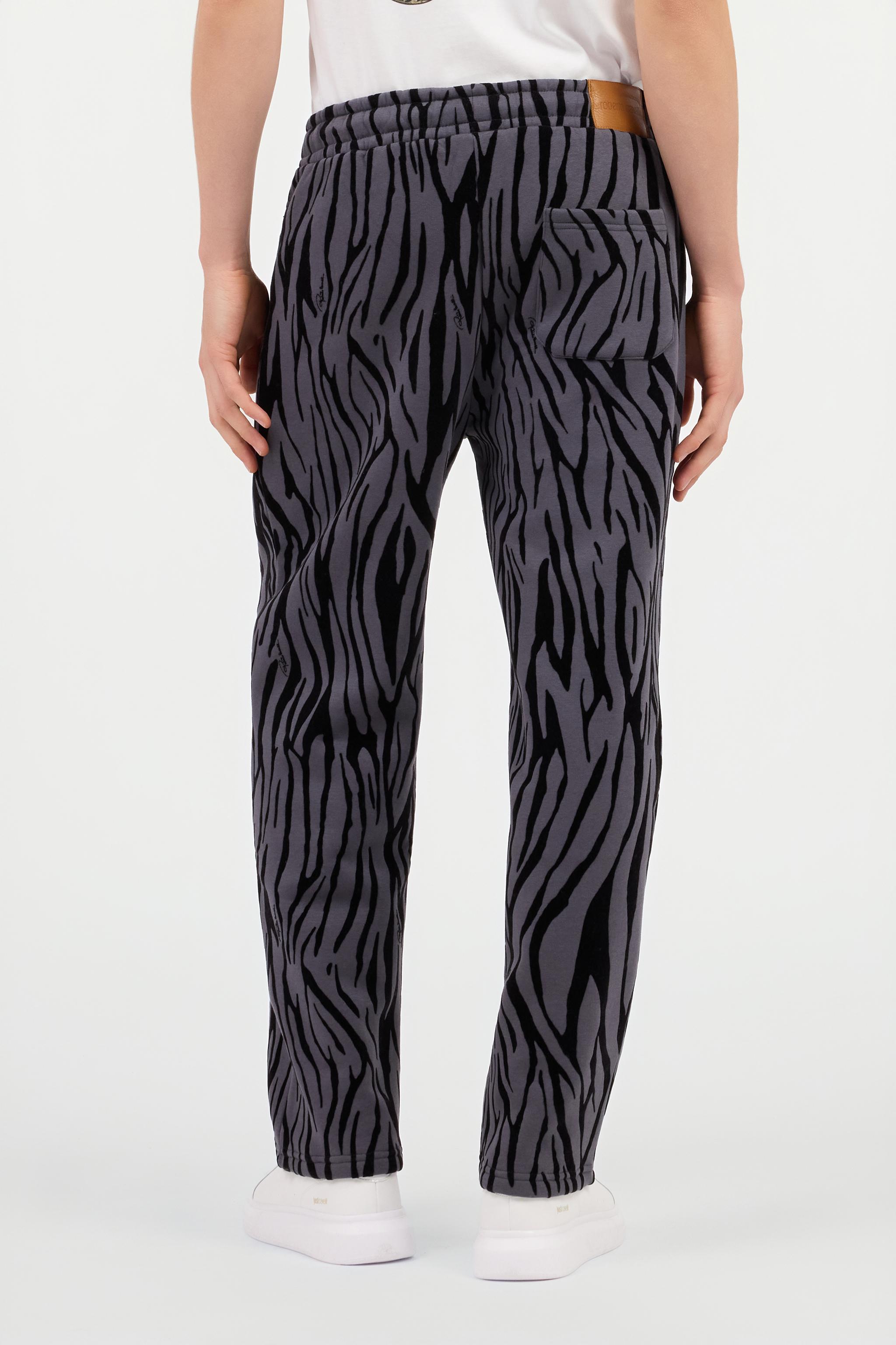 Pantalon Roberto Cavalli Pour Homme - Velours/denim Noir - Coupe Skinny - Occasion Très Bon état