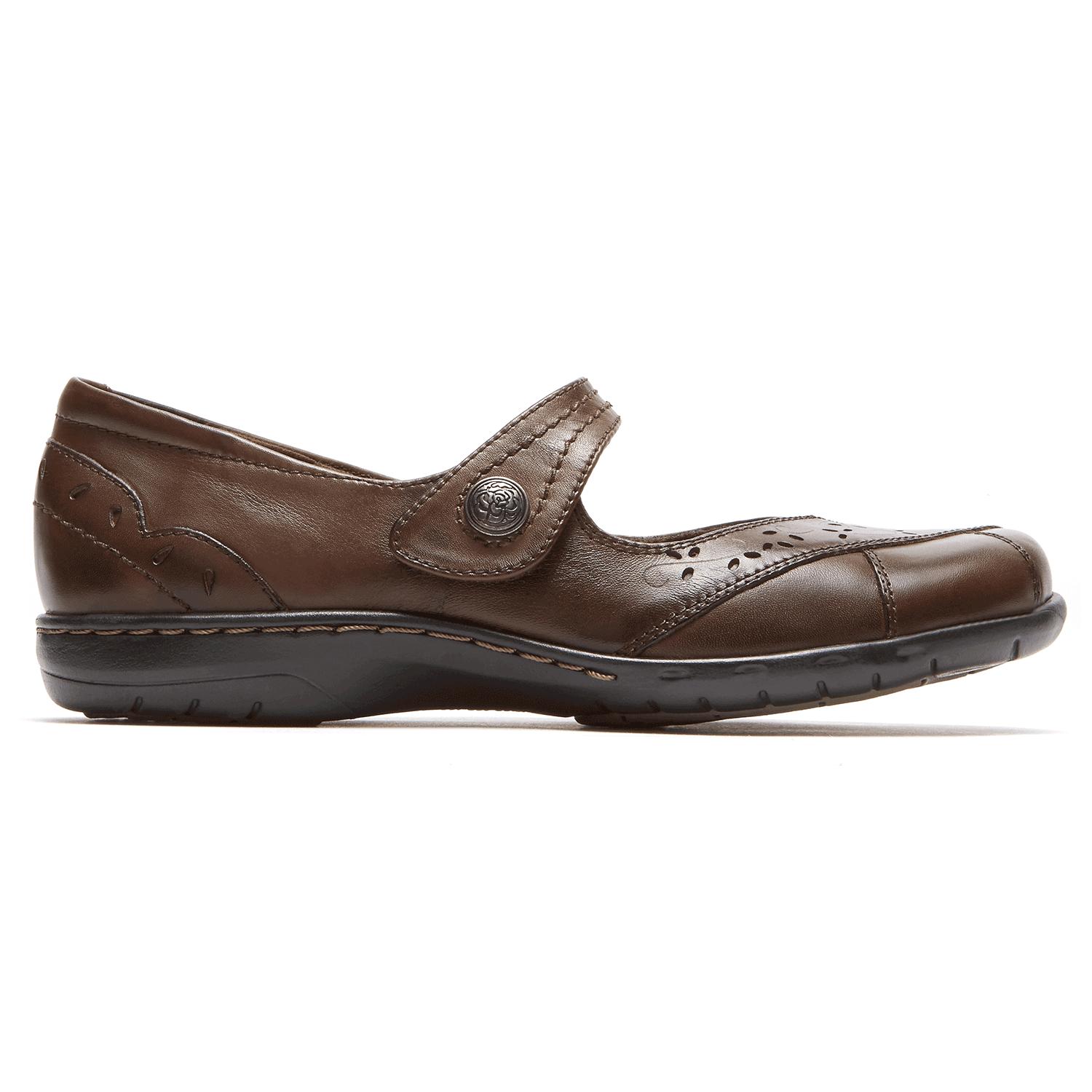 Rockport Leather Petra Mary Jane in Brown - Lyst