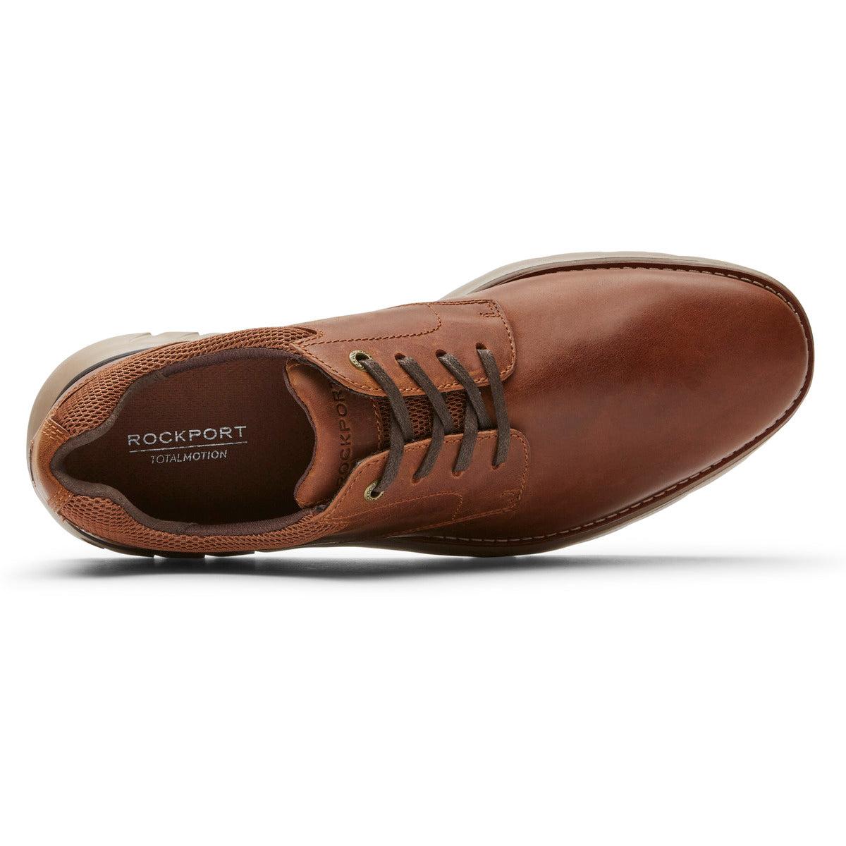 rockport brown casual shoes