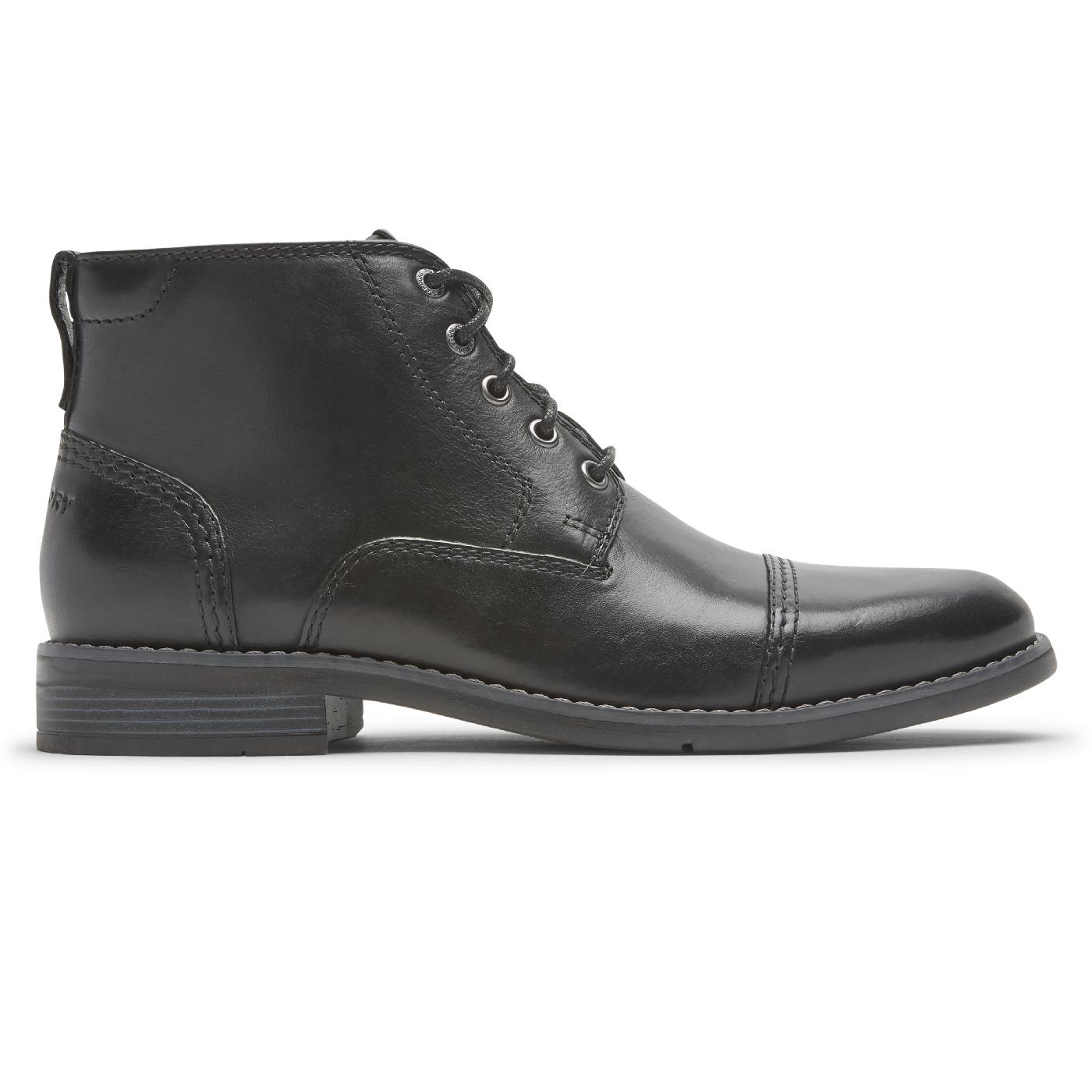 rockport cap toe boot