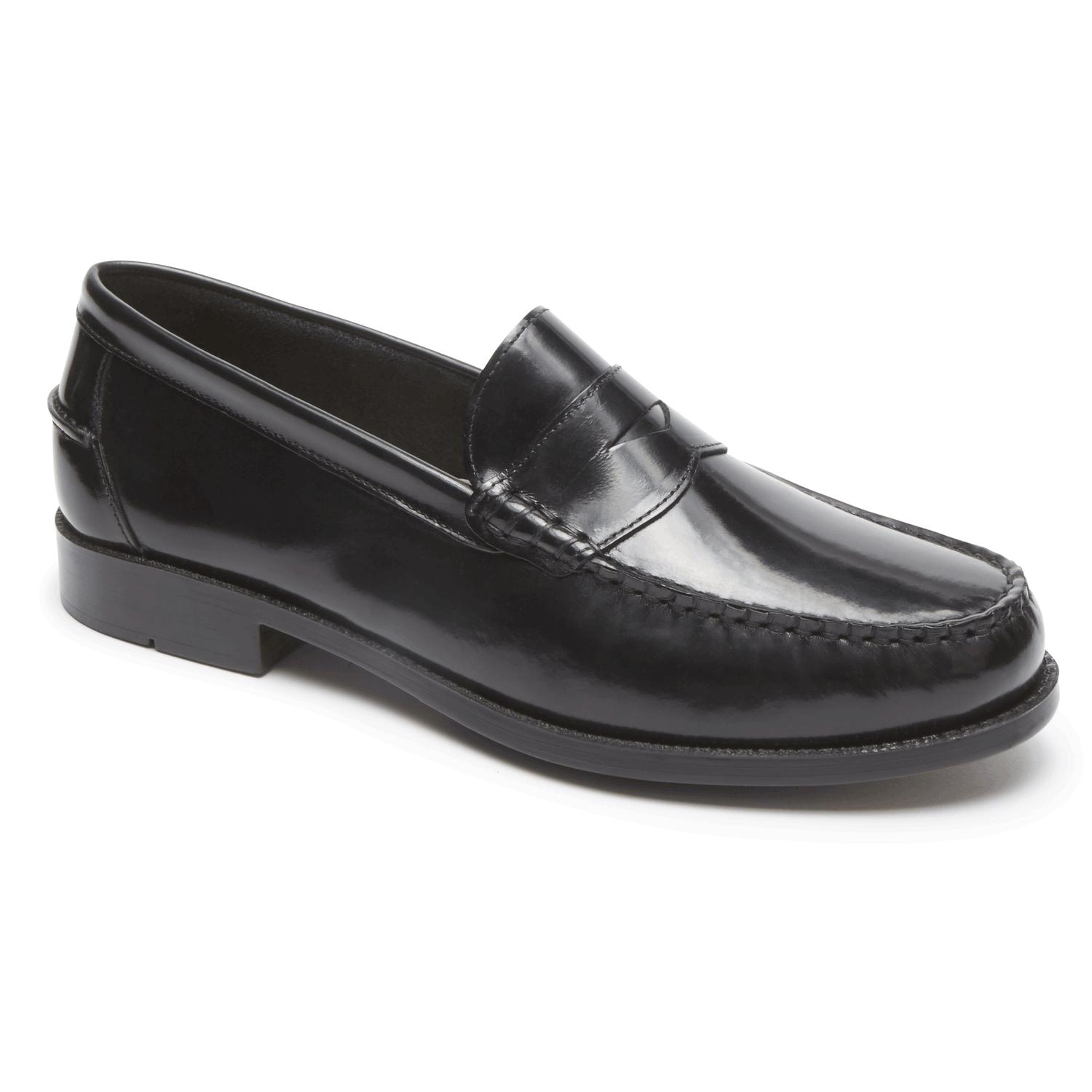 Rockport Leather Everyday Business Penny Loafer in Black for Men - Lyst