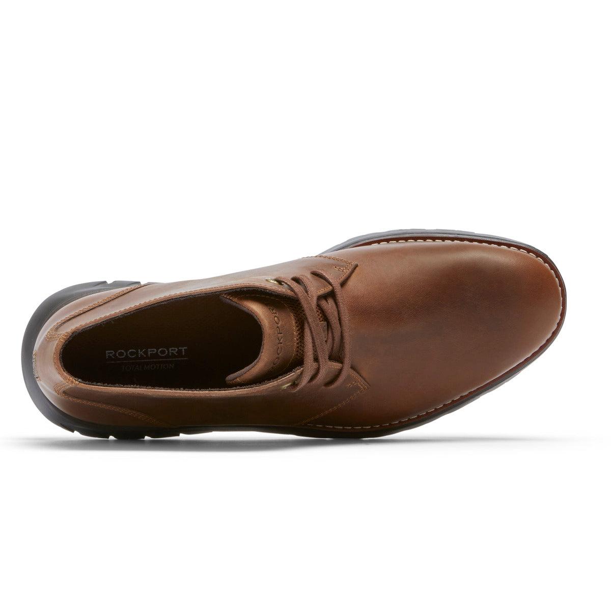 Rockport Total Motion Sport Chukka Boots in Brown for Men | Lyst