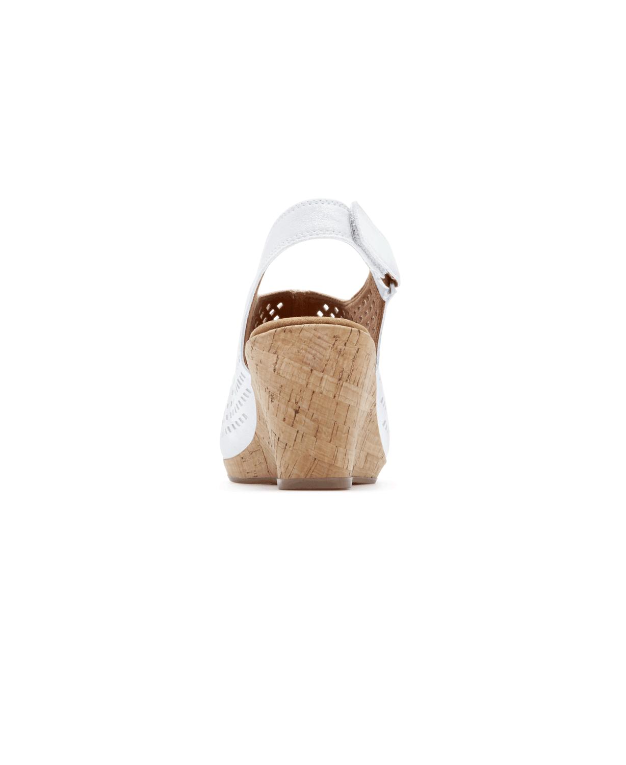 women's briah perforated slingback wedges