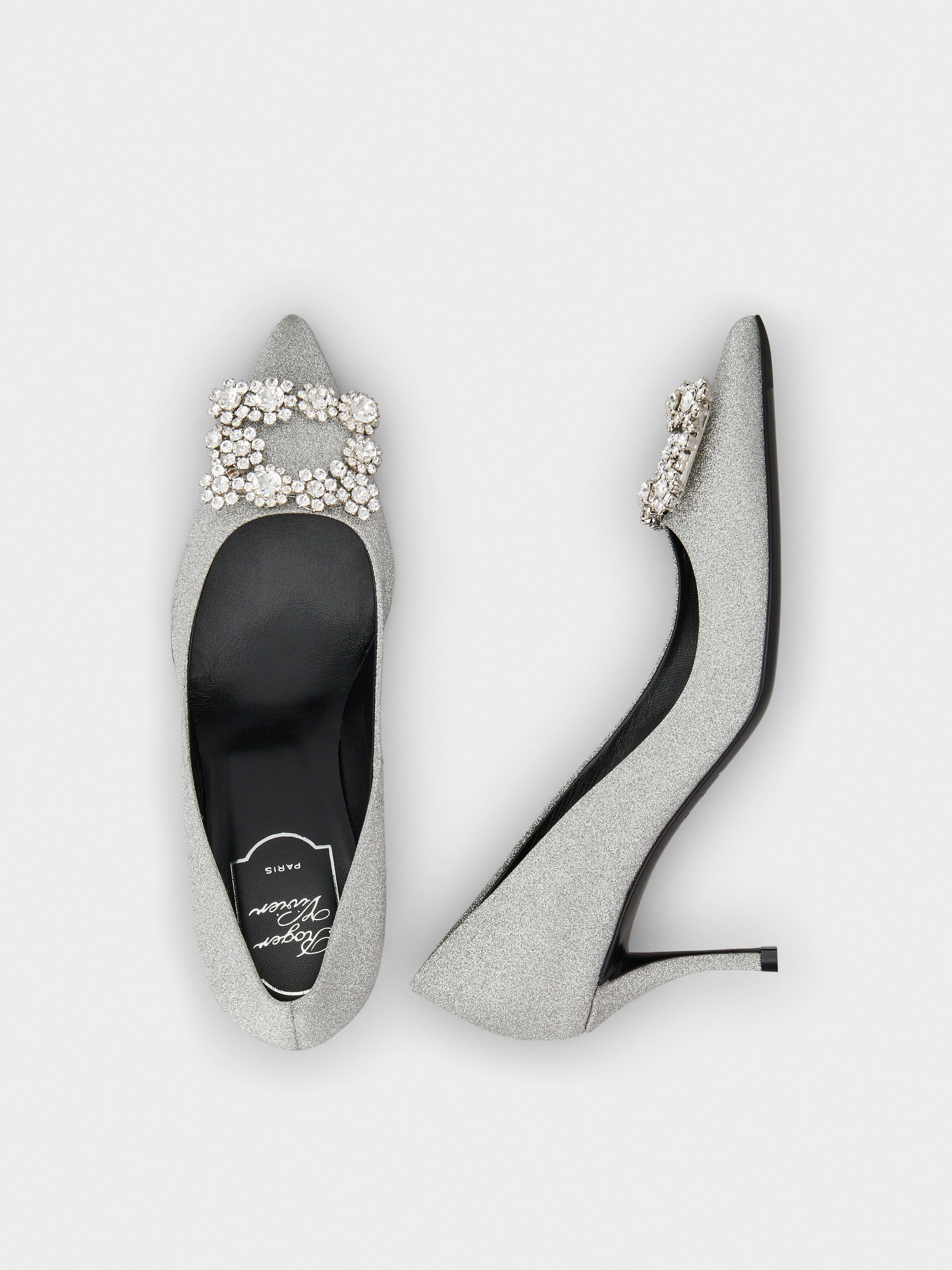 Roger Vivier Shoes in Silver (Metallic) - Lyst