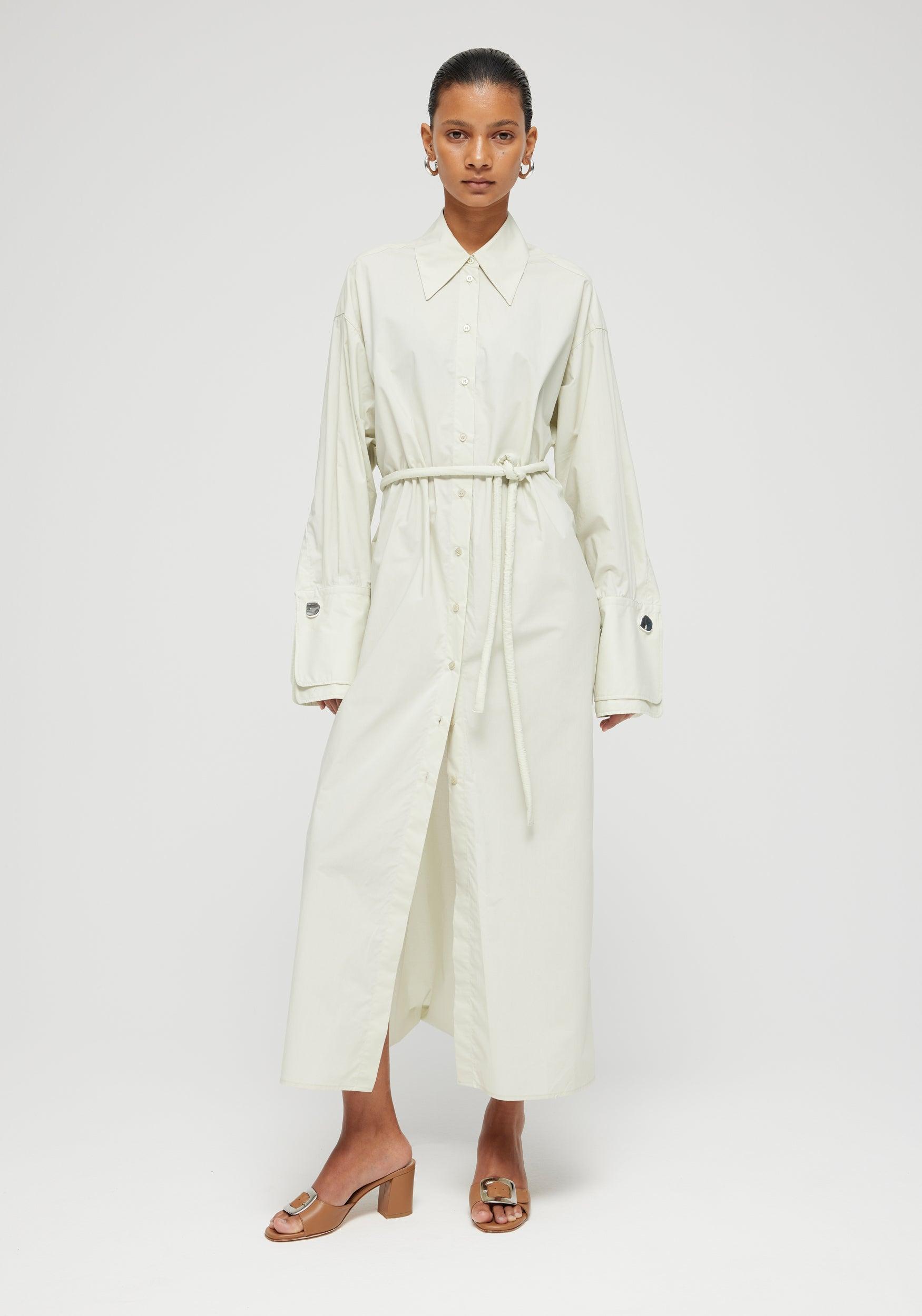 Rohe Double-cuff Shirt Dress in Natural | Lyst