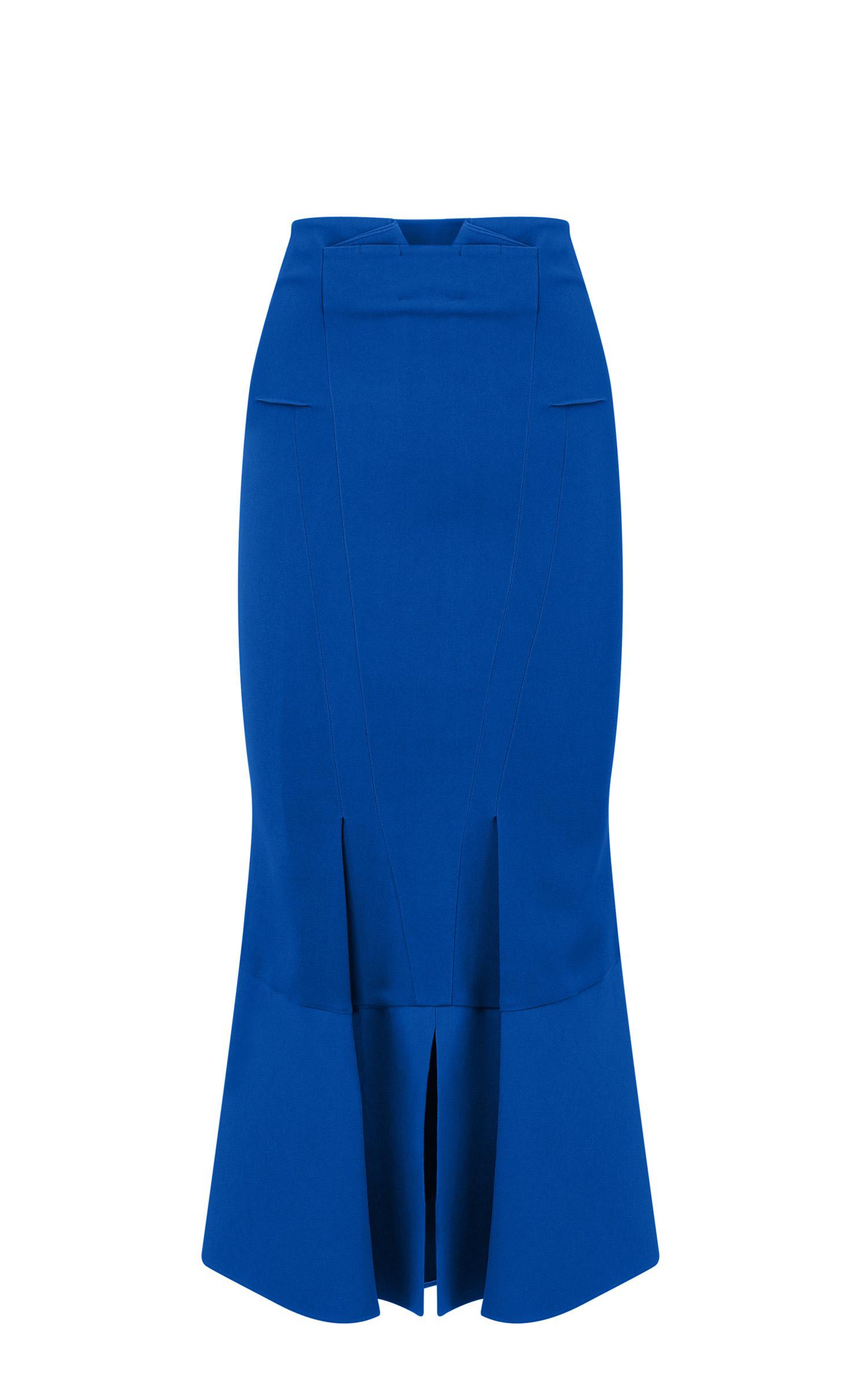 Lyst - Roland Mouret Firsoff Skirt in Blue