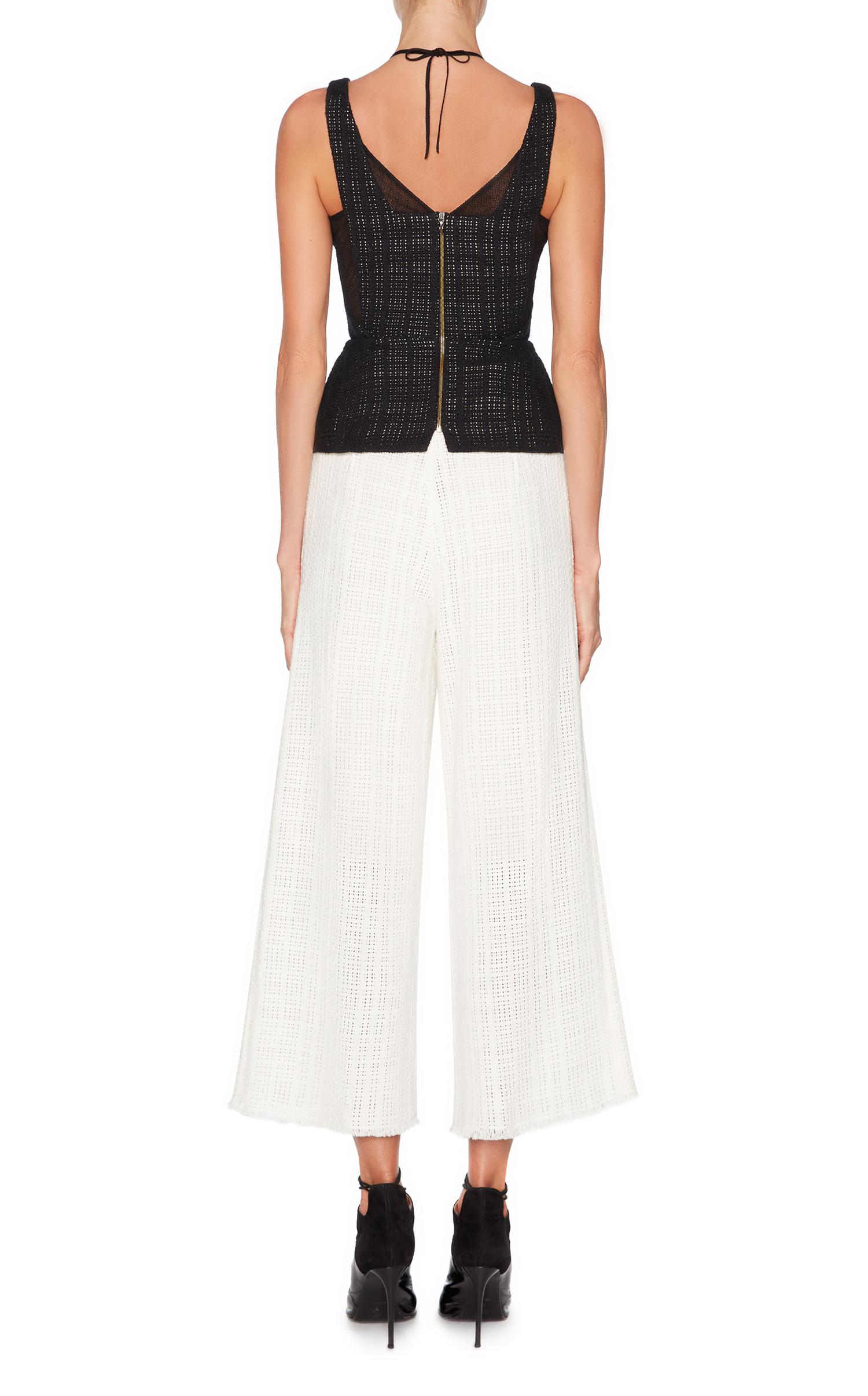 Lyst - Roland Mouret Cottingham Top in White